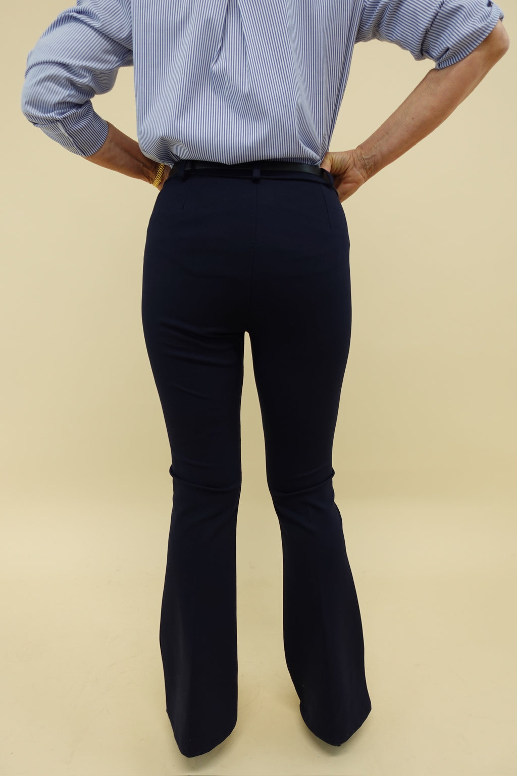 Pantalone punto milano Zampa blu