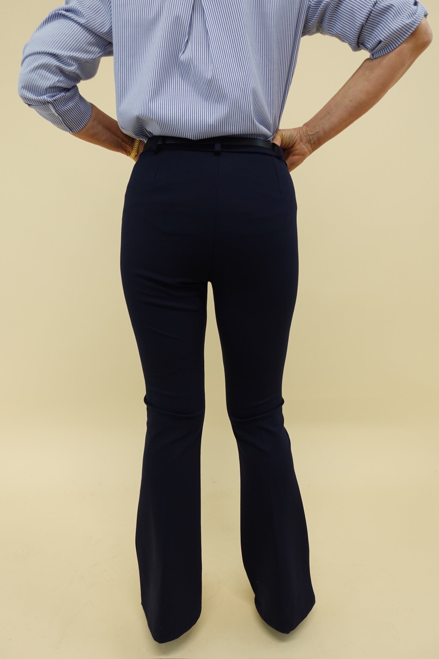 Pantalone punto milano Zampa blu