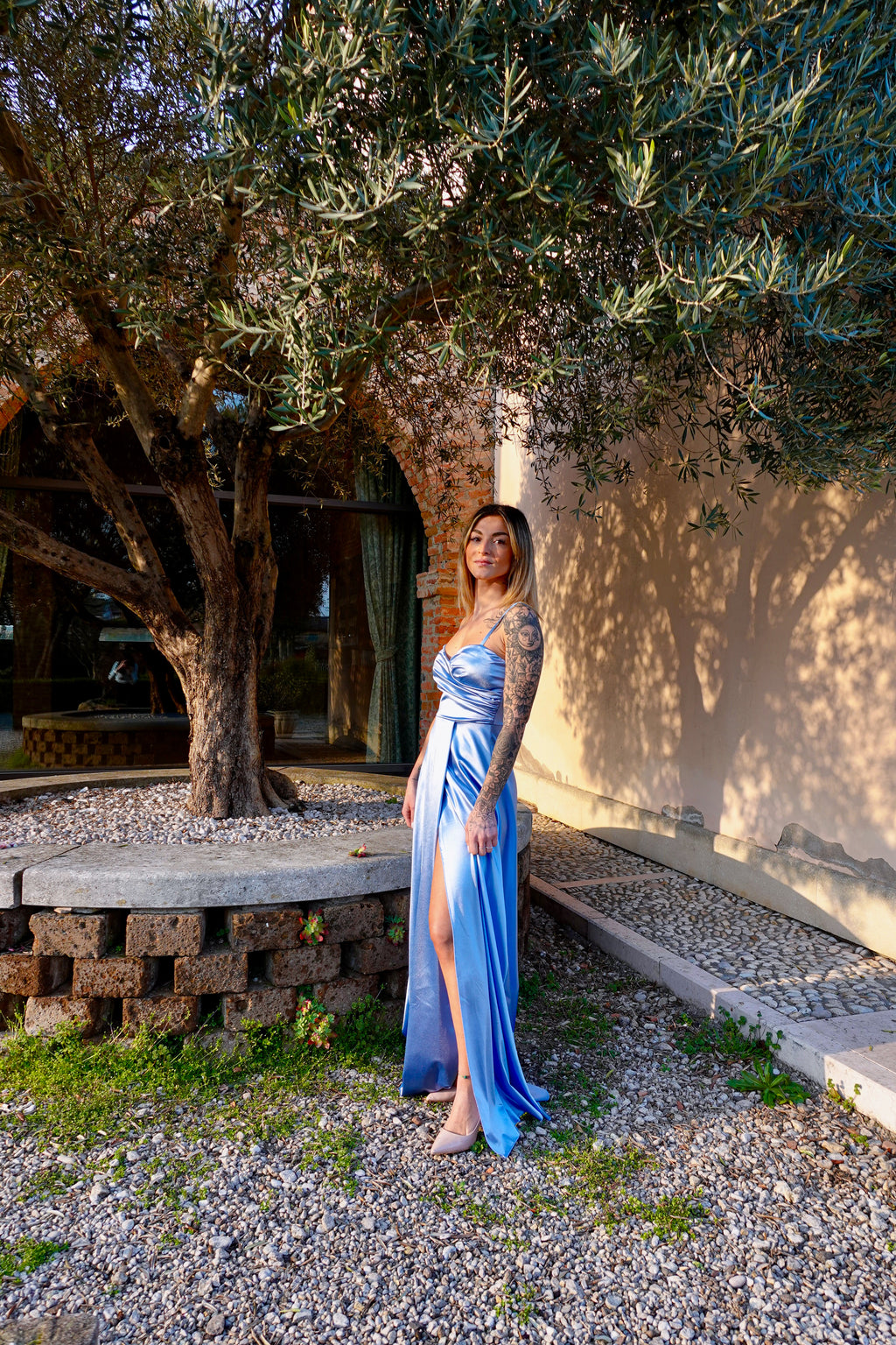 Abito Silvia Azzurro