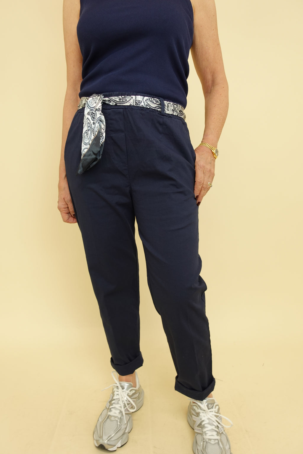 Pantalone London Blu