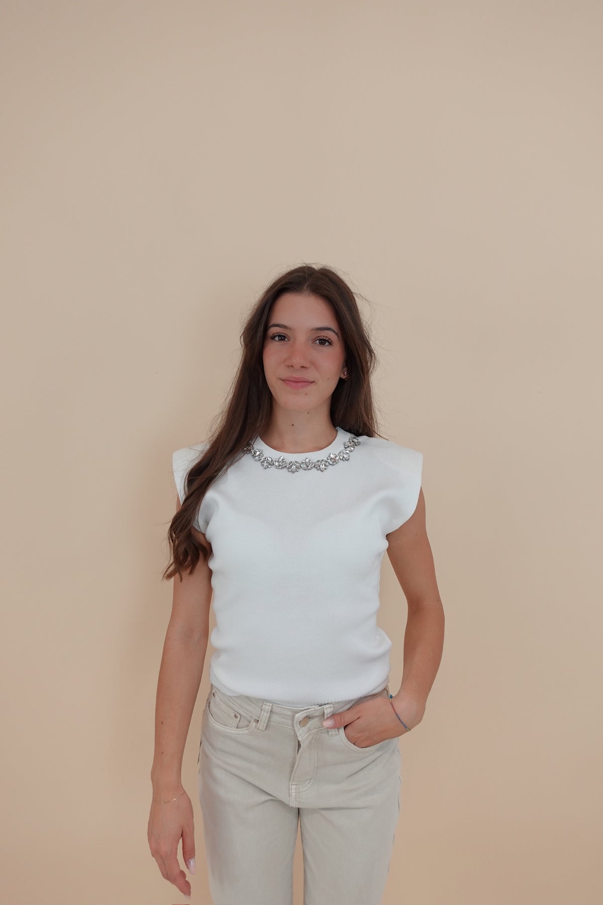 Maglia Brillo Bianca