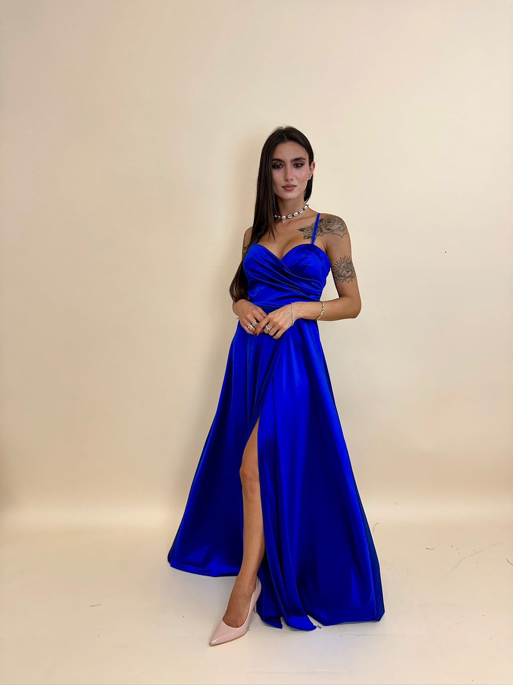 Abito Silvia Blu Elettrico