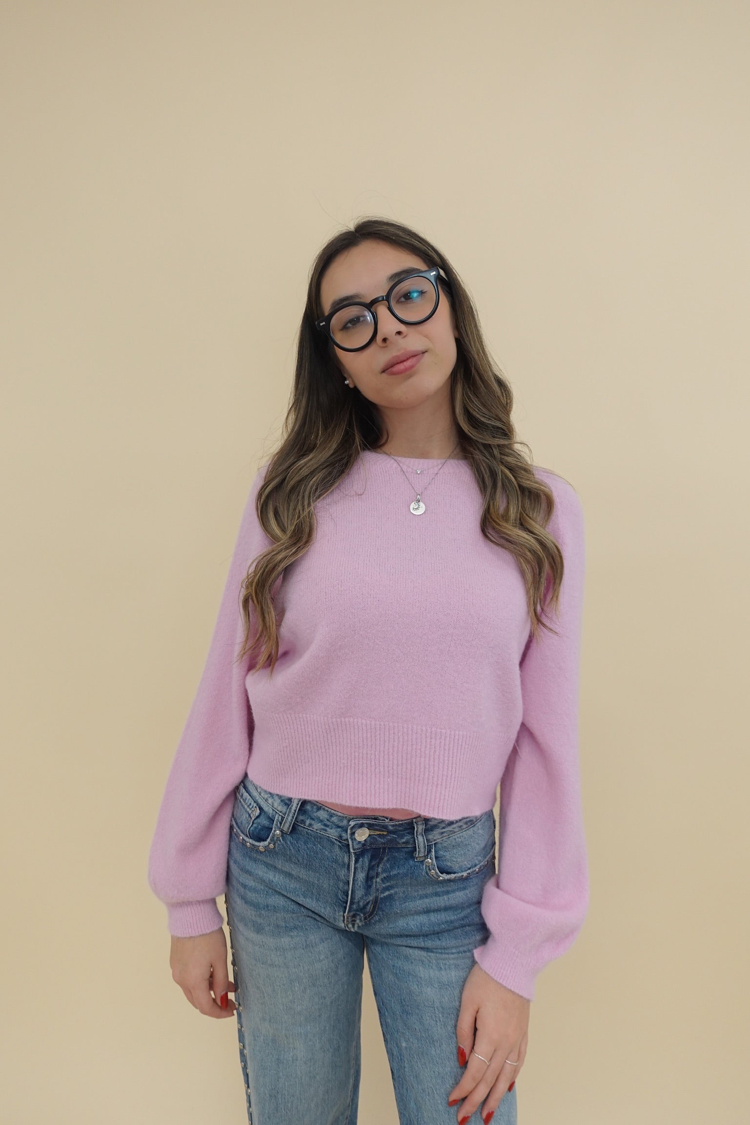 Maglione Vanessa Rosa