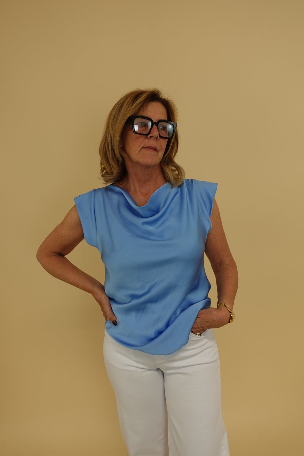 Canotta Flow Azzurra