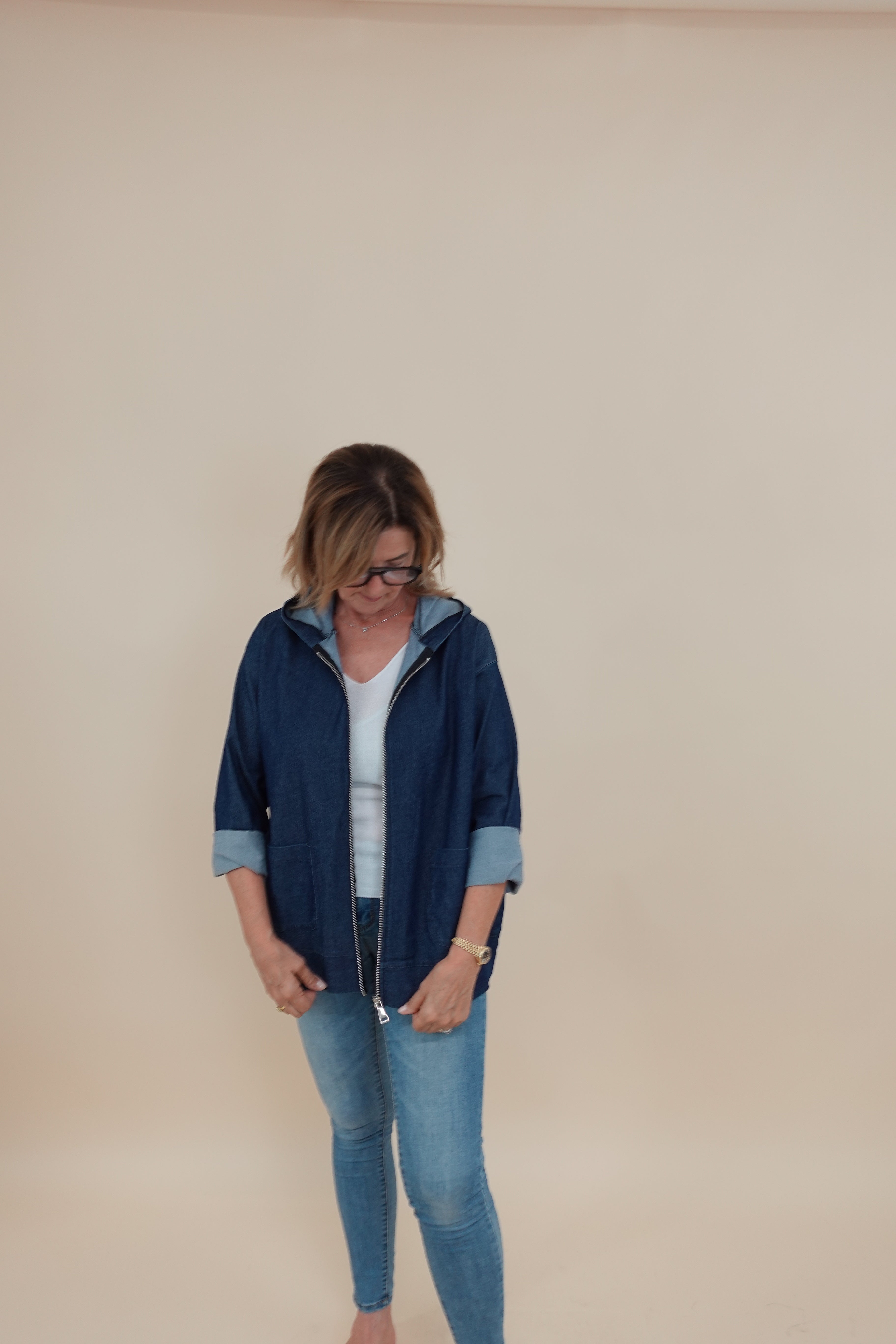 Giacca over jeans