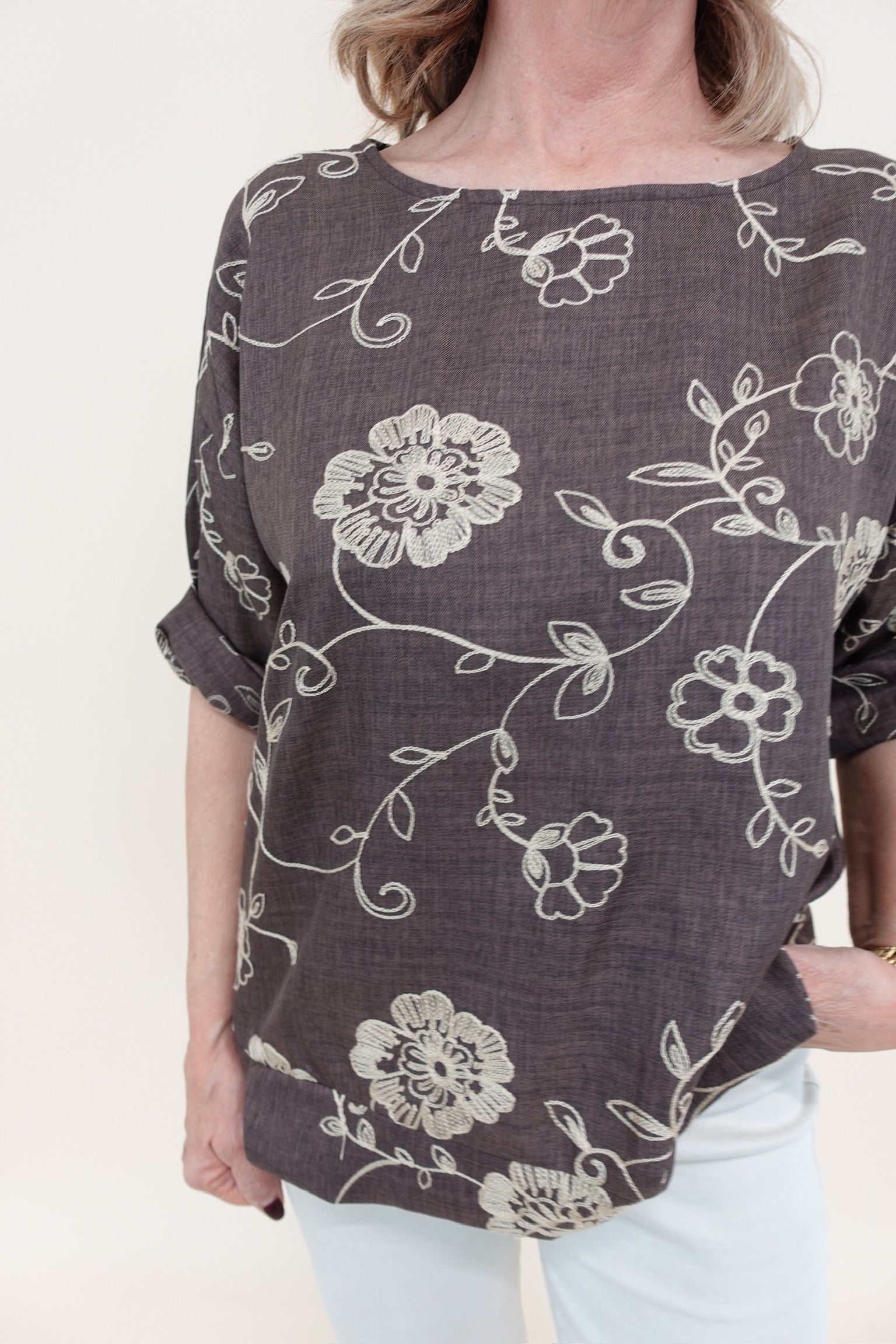 Maglia Roberta Big Marrone