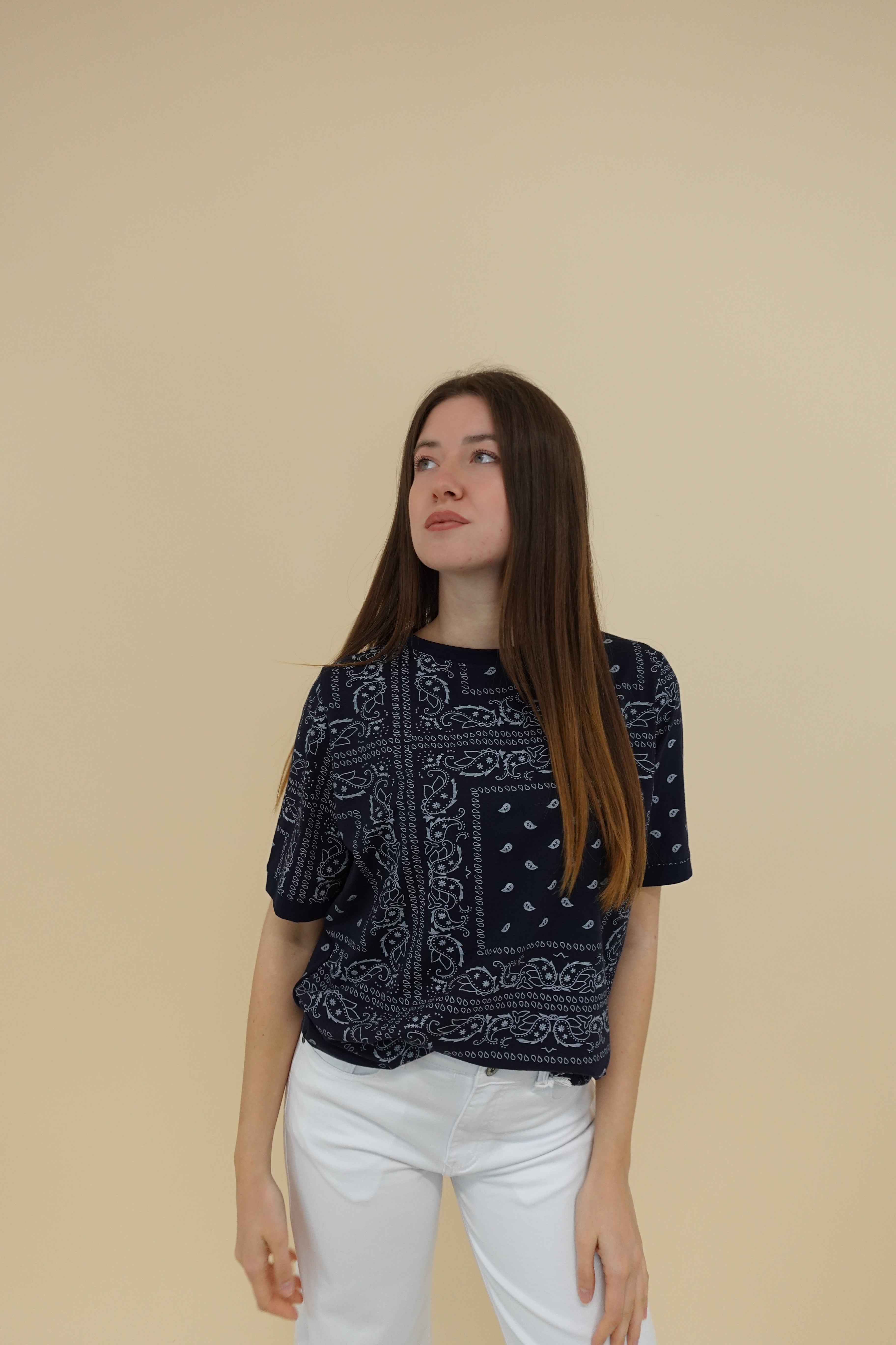 T-shirt Bandana Blu