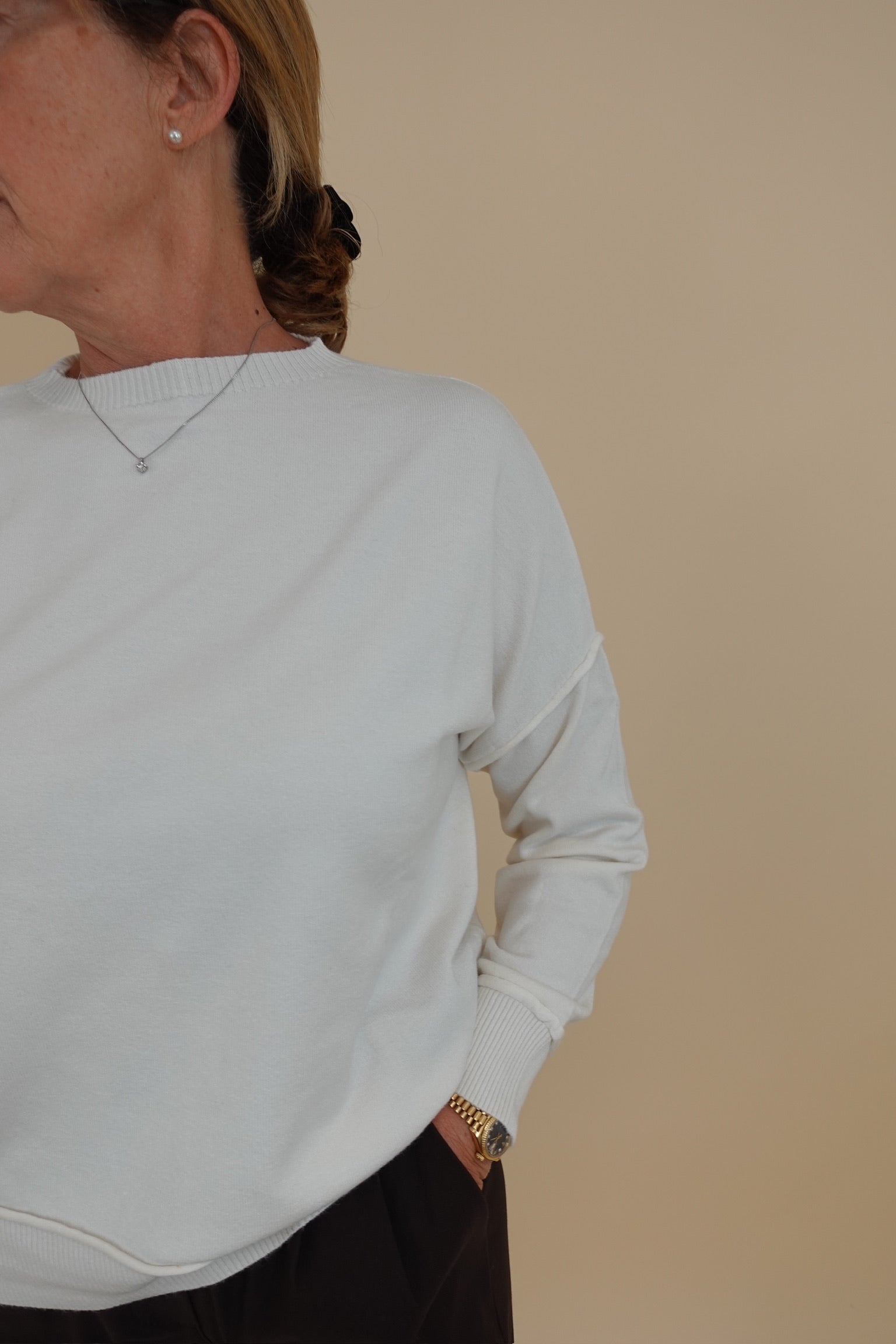 Maglione Cortina Bianco