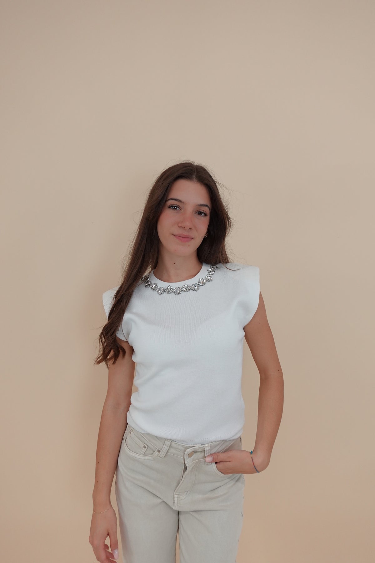 Maglia Brillo Bianca