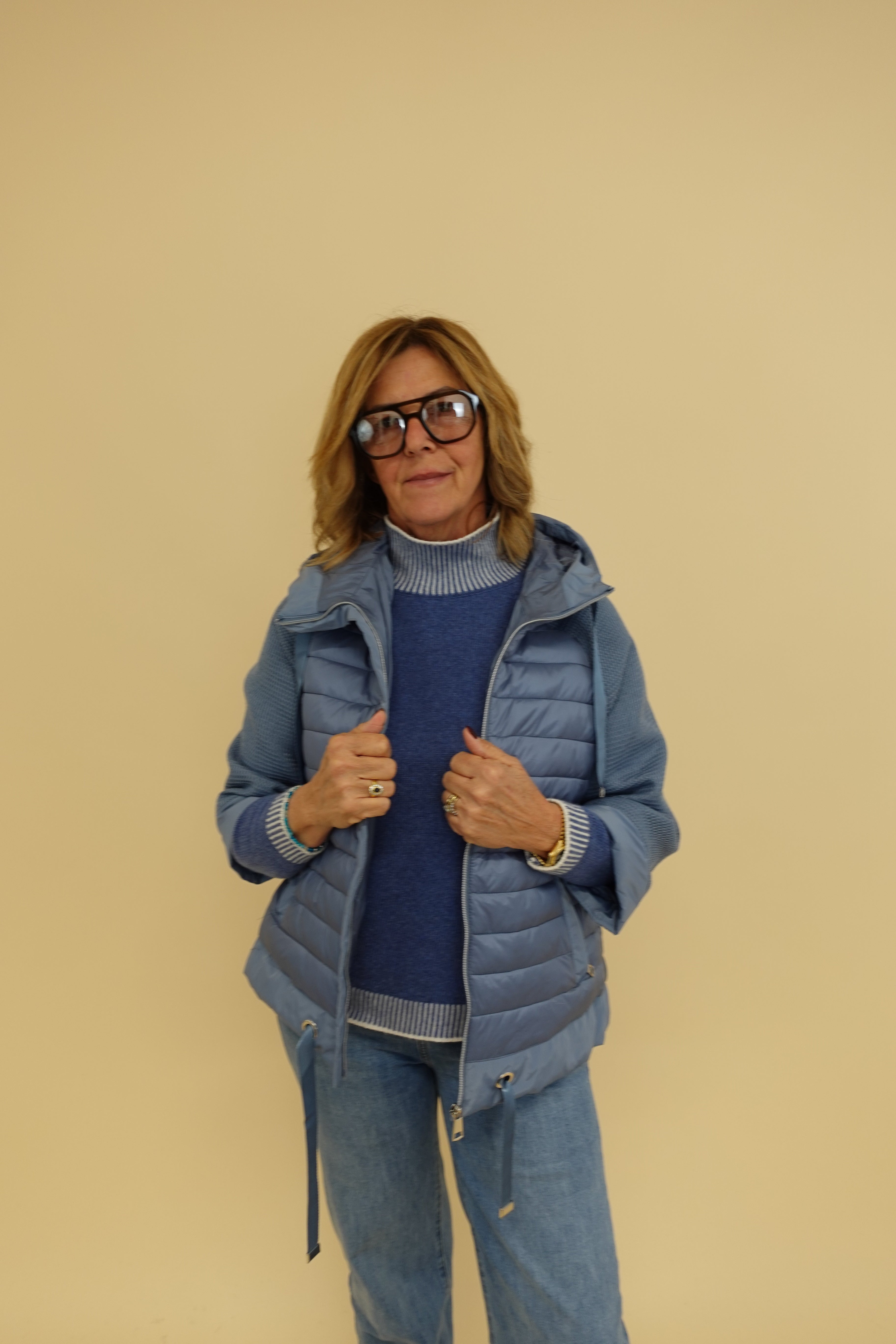 Piumino Giovanna Blu Jeans