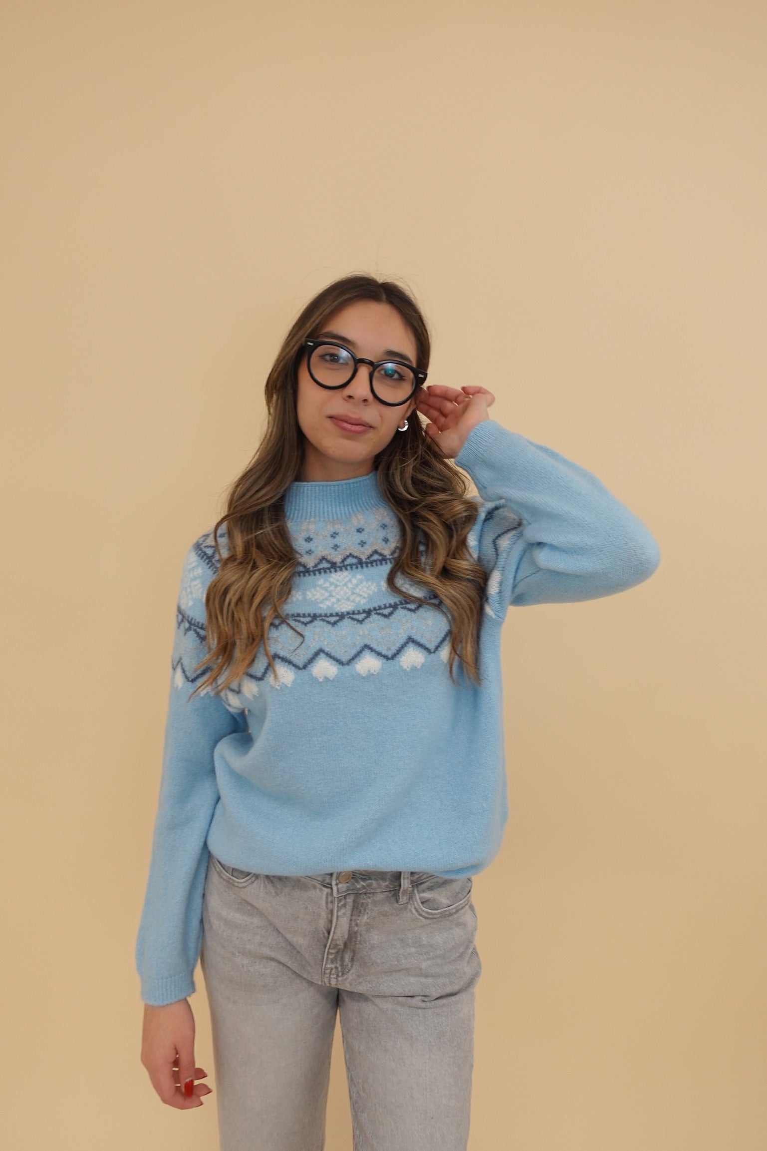 Maglione Snow Azzurro