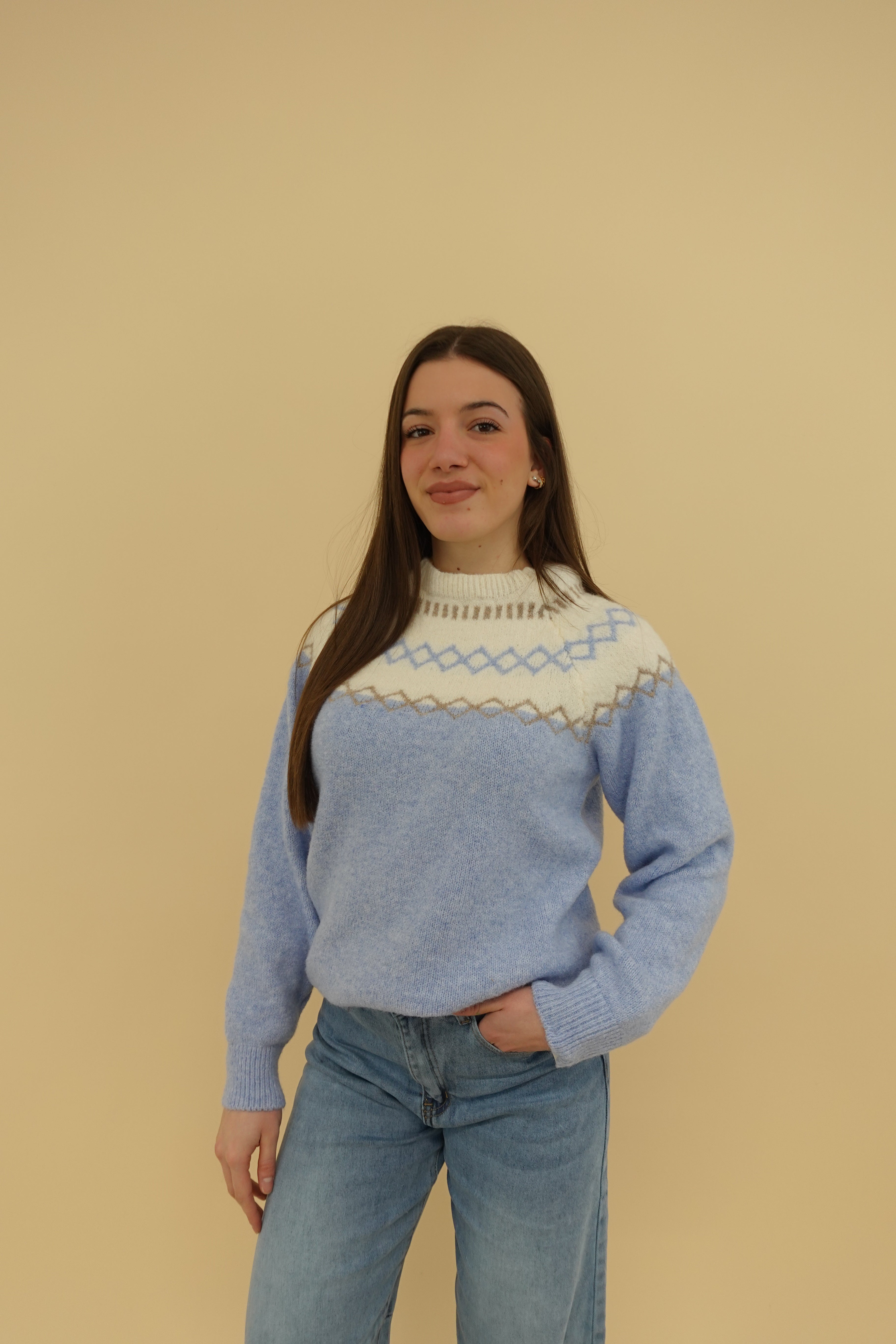 Maglione Iceland Azzurro