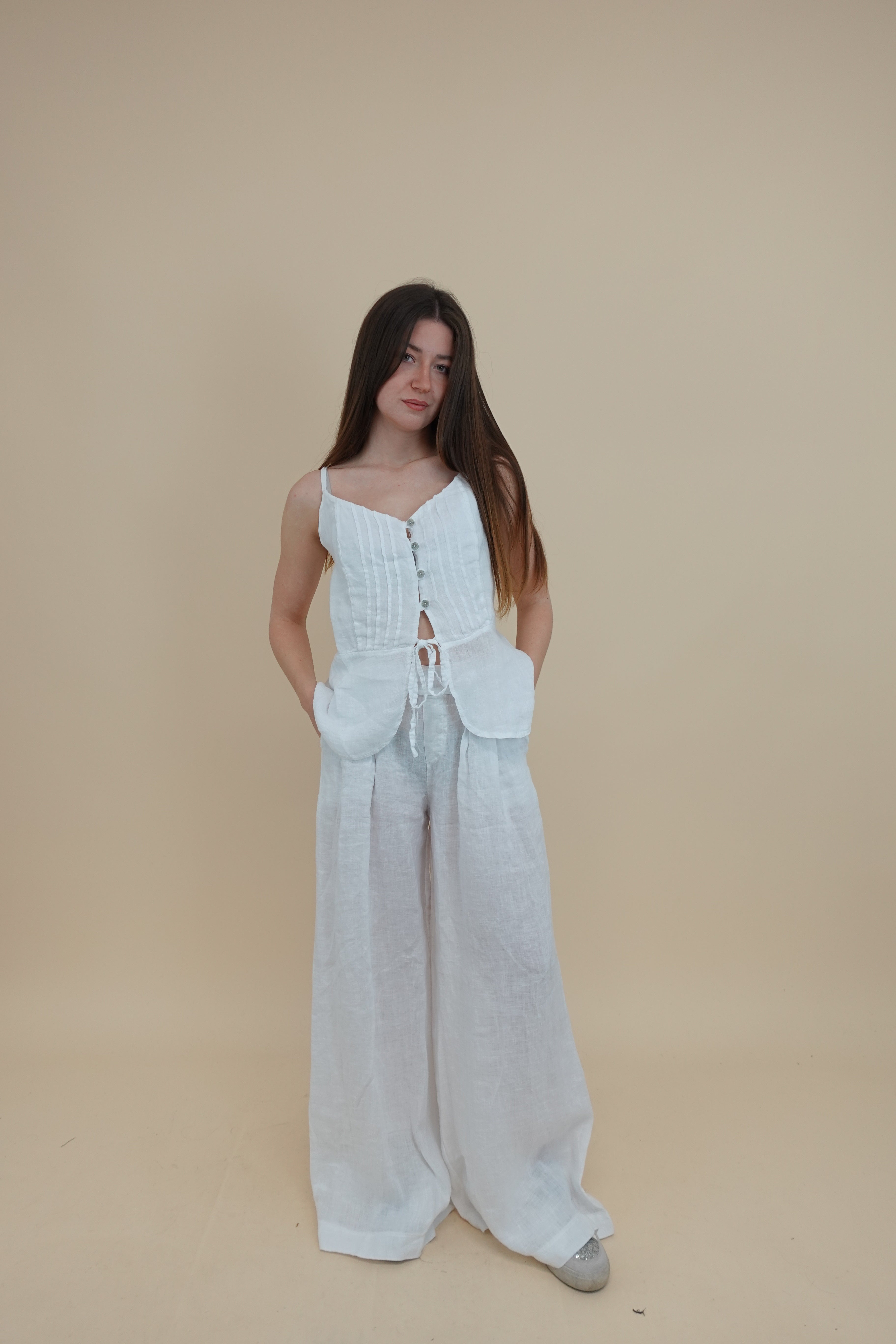 Pantalone Olbia Bianco
