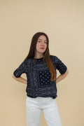 T-shirt Bandana Blu