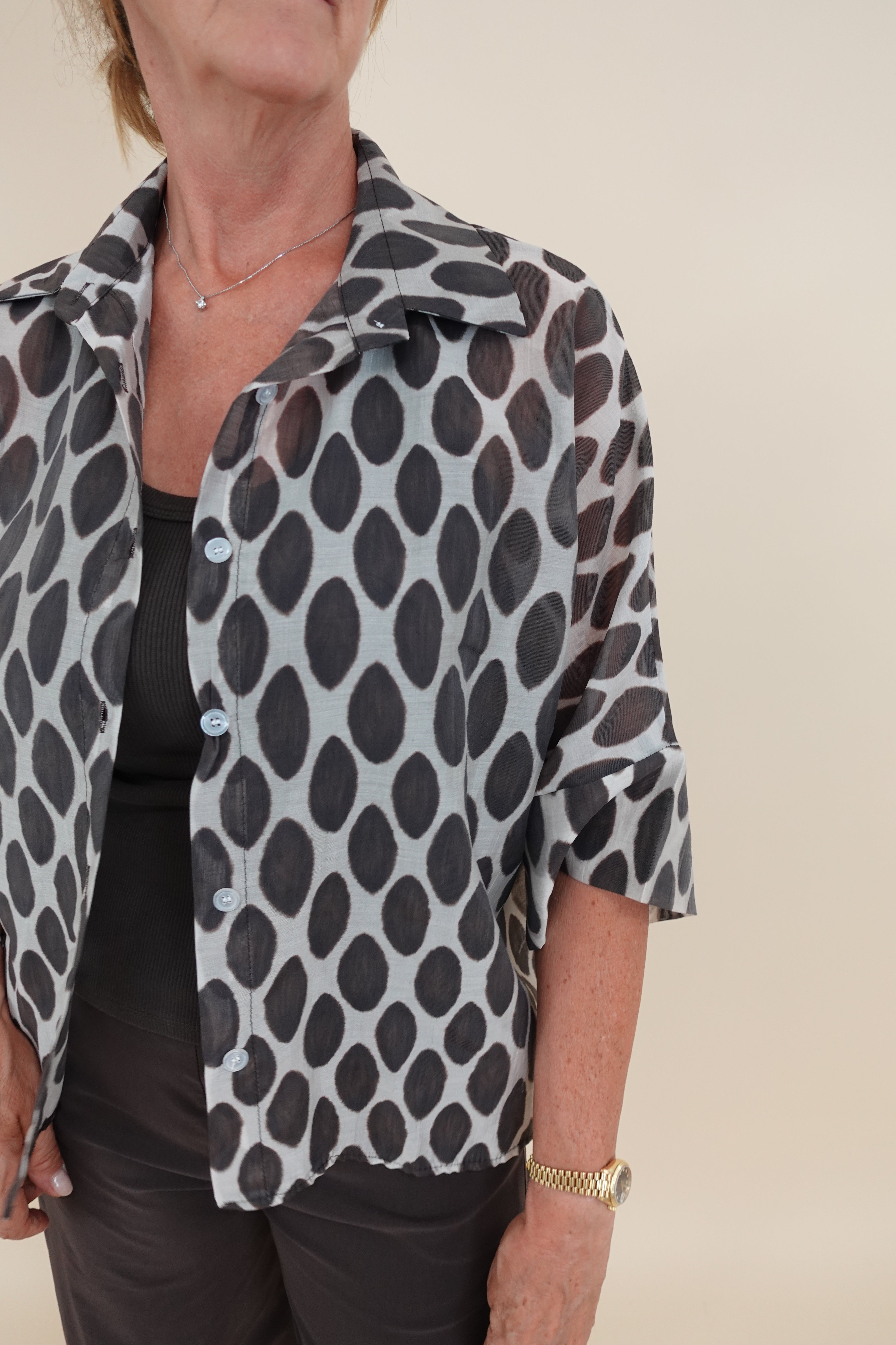 Camicia Anastasia Marrone