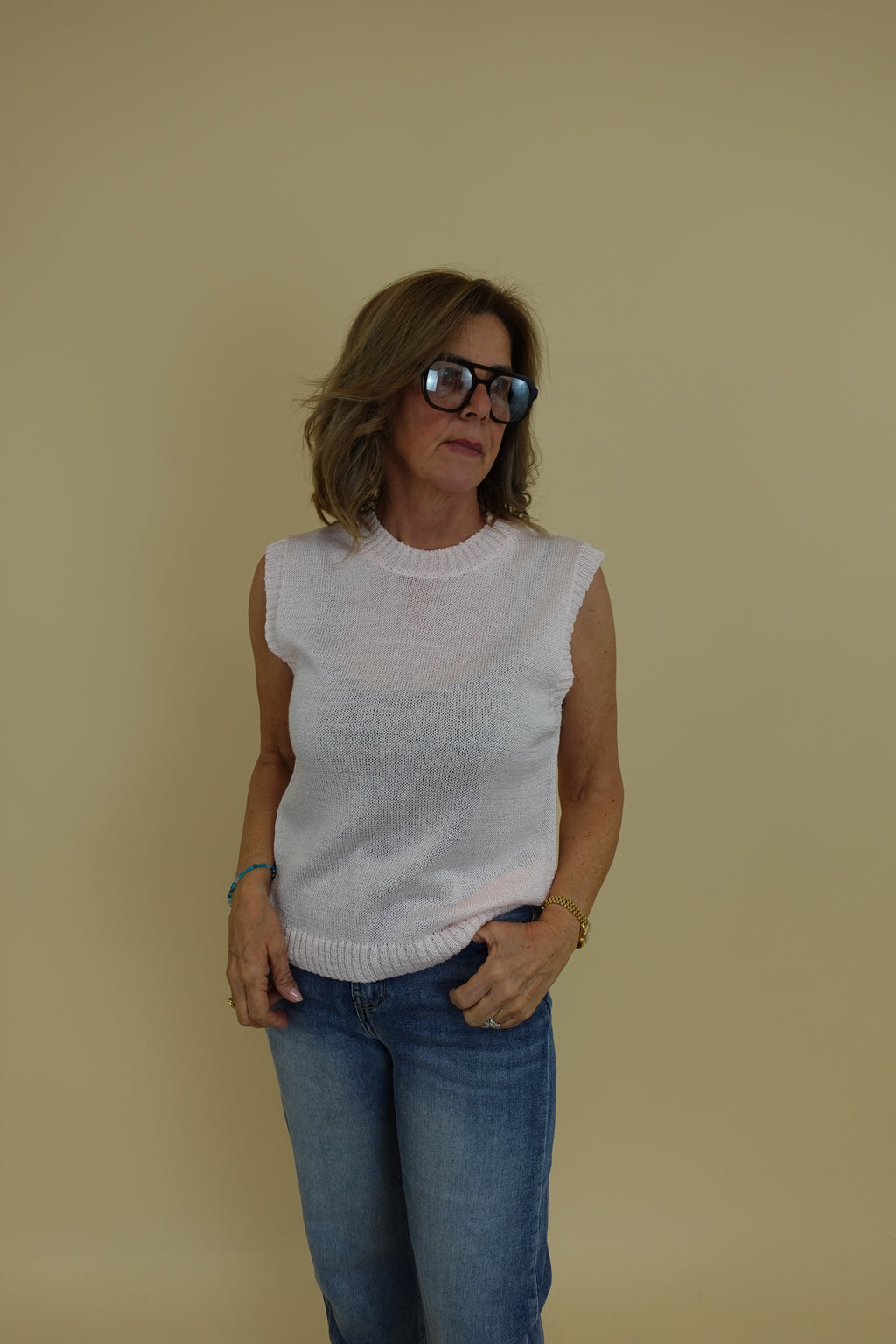 Gilet Alessia Rosa