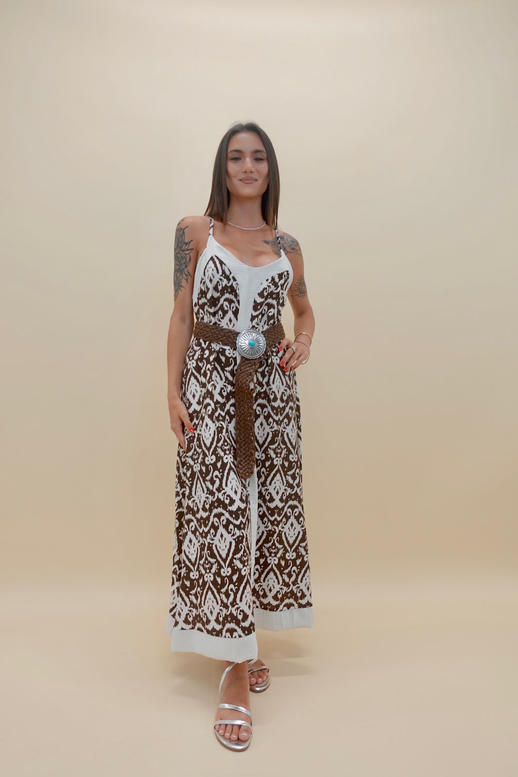 Abito Minorca Marrone