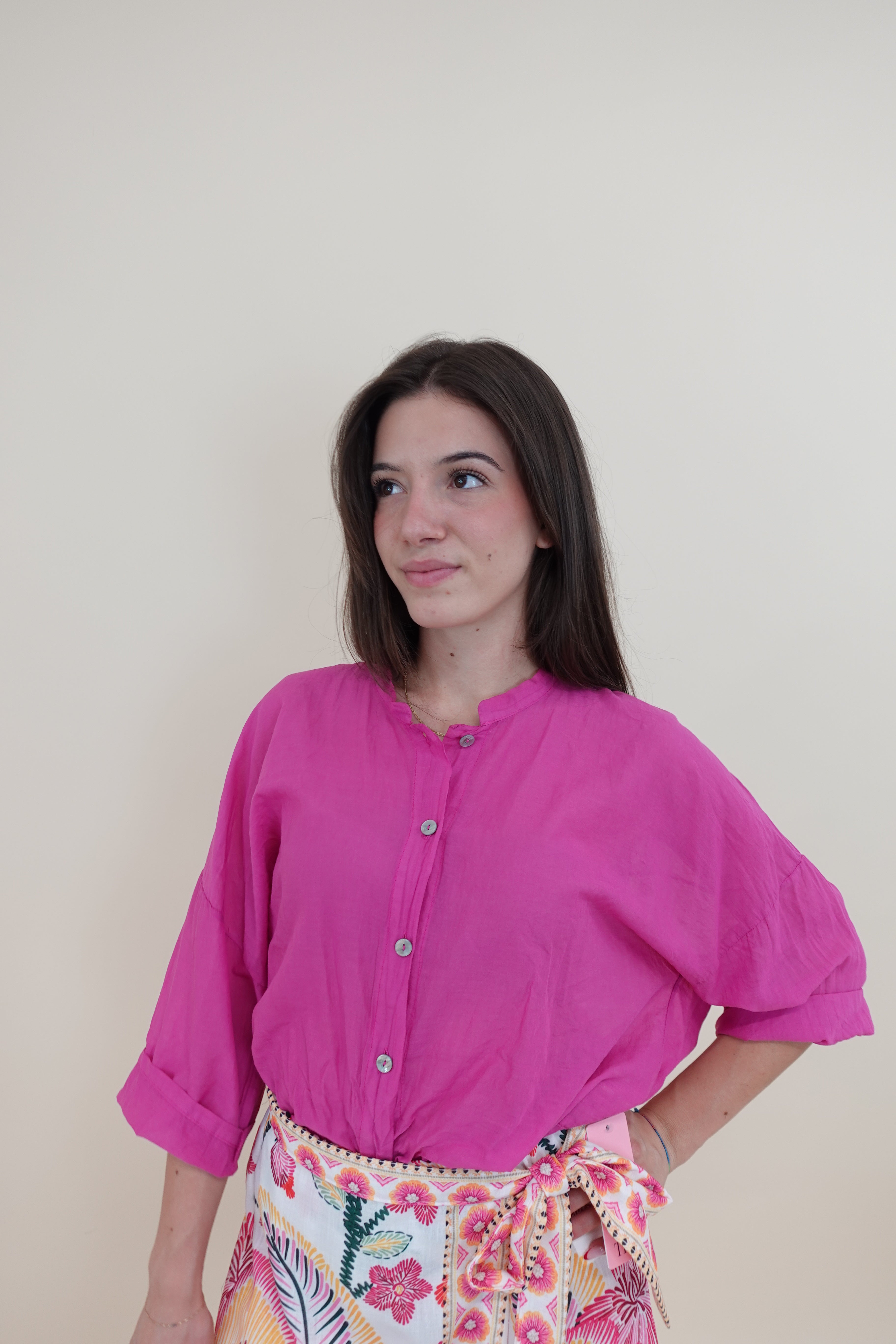 Camicia Formentera Fucsia