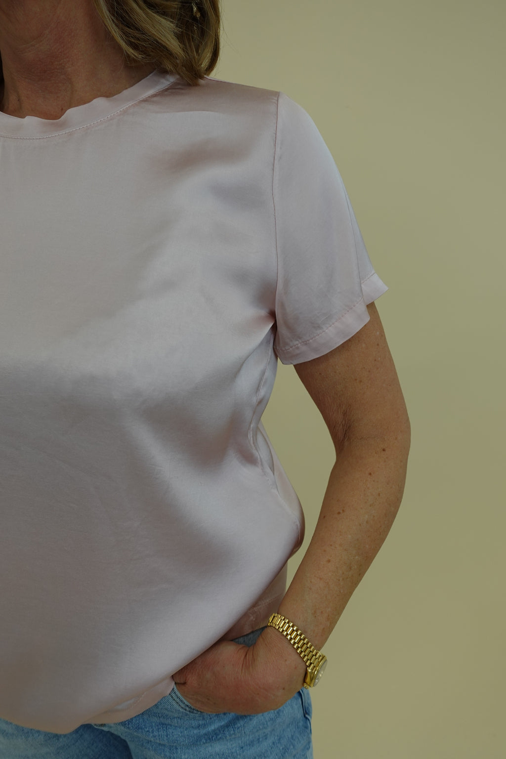Maglia Satin Rosa