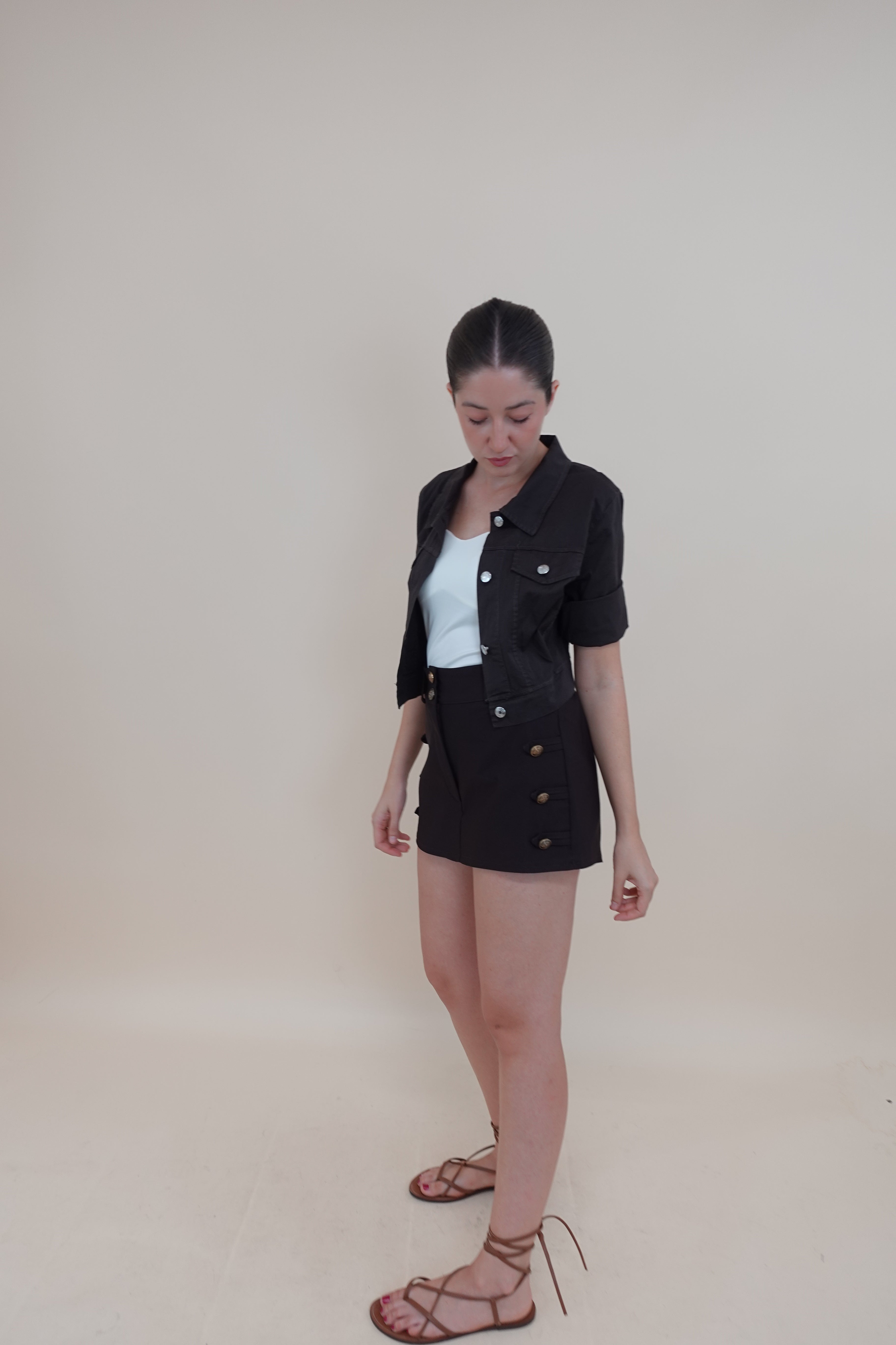 Shorts Gold Marroni