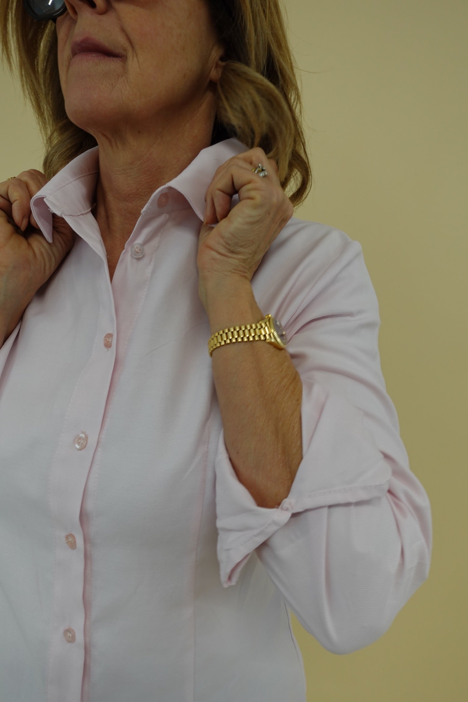 Camicia Basic Rosa