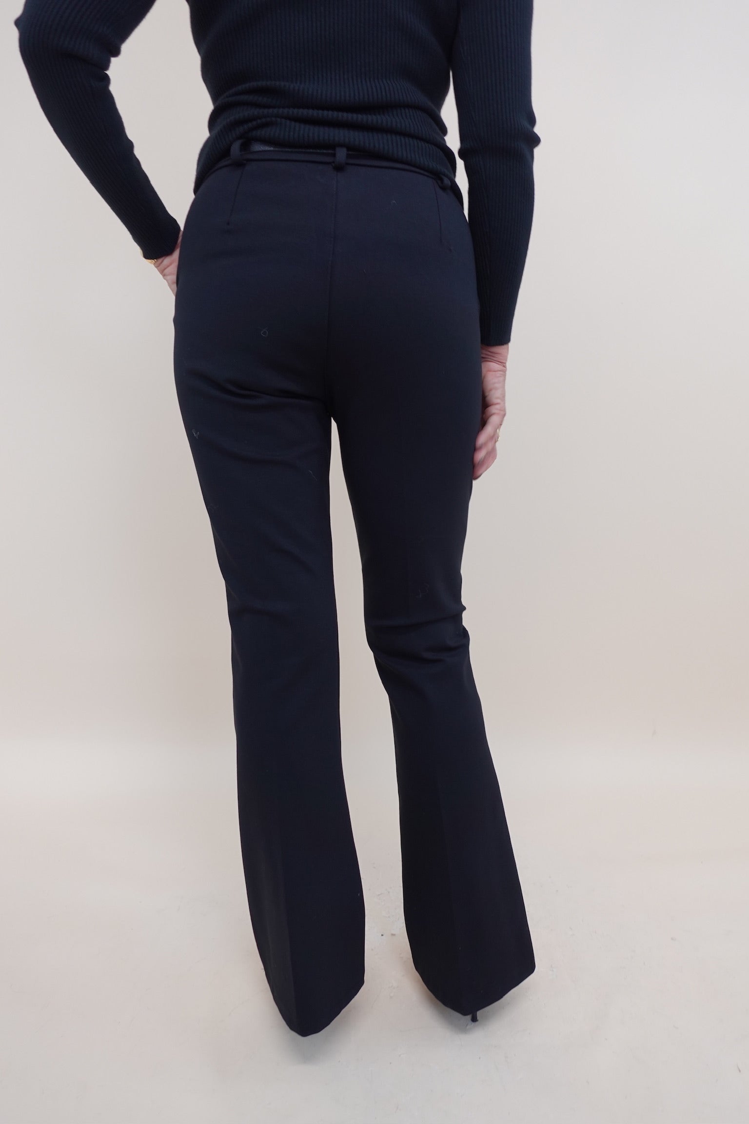 Pantalone Zampa Nero