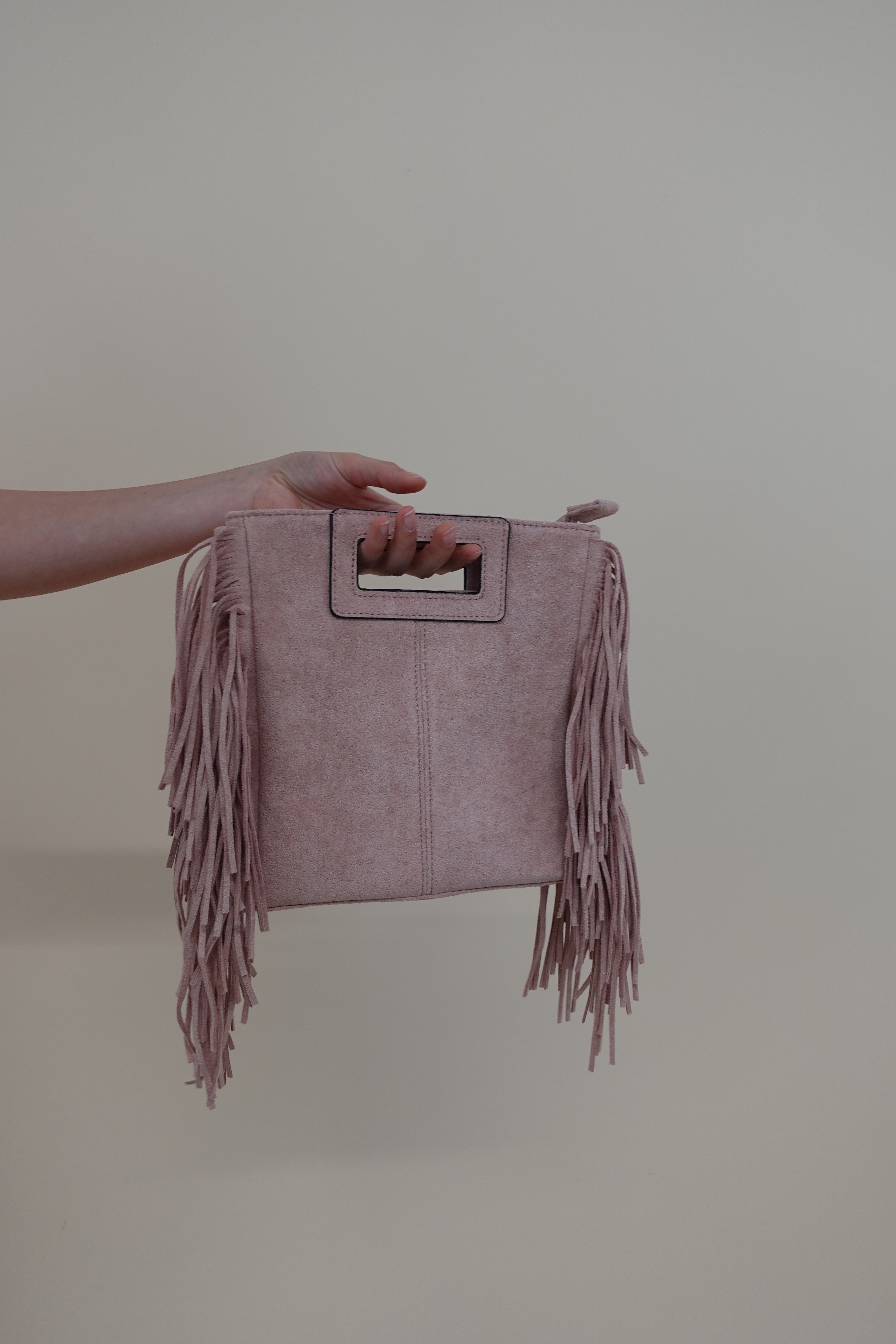 Borsa Frange Rosa