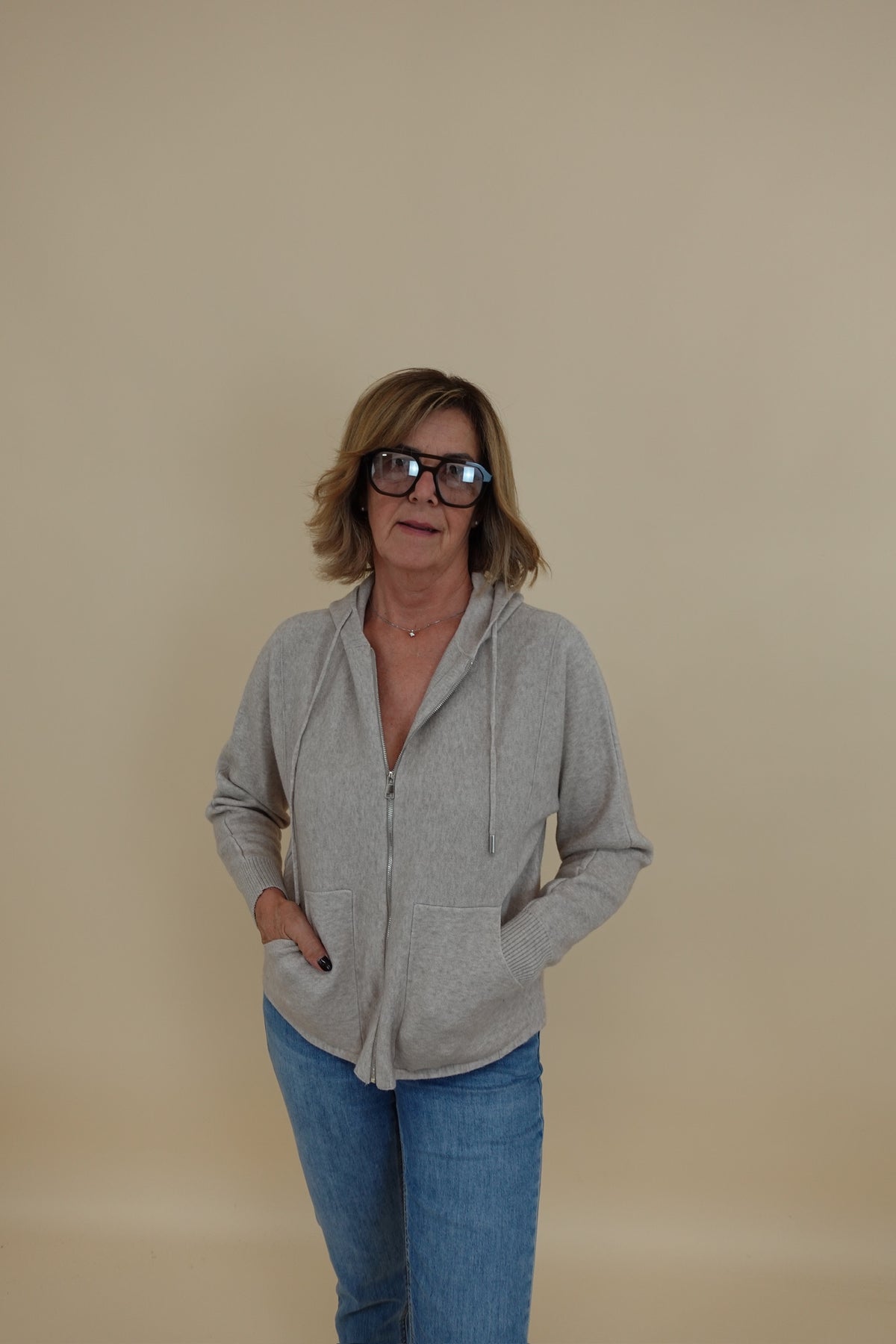 Felpa Alfa Beige