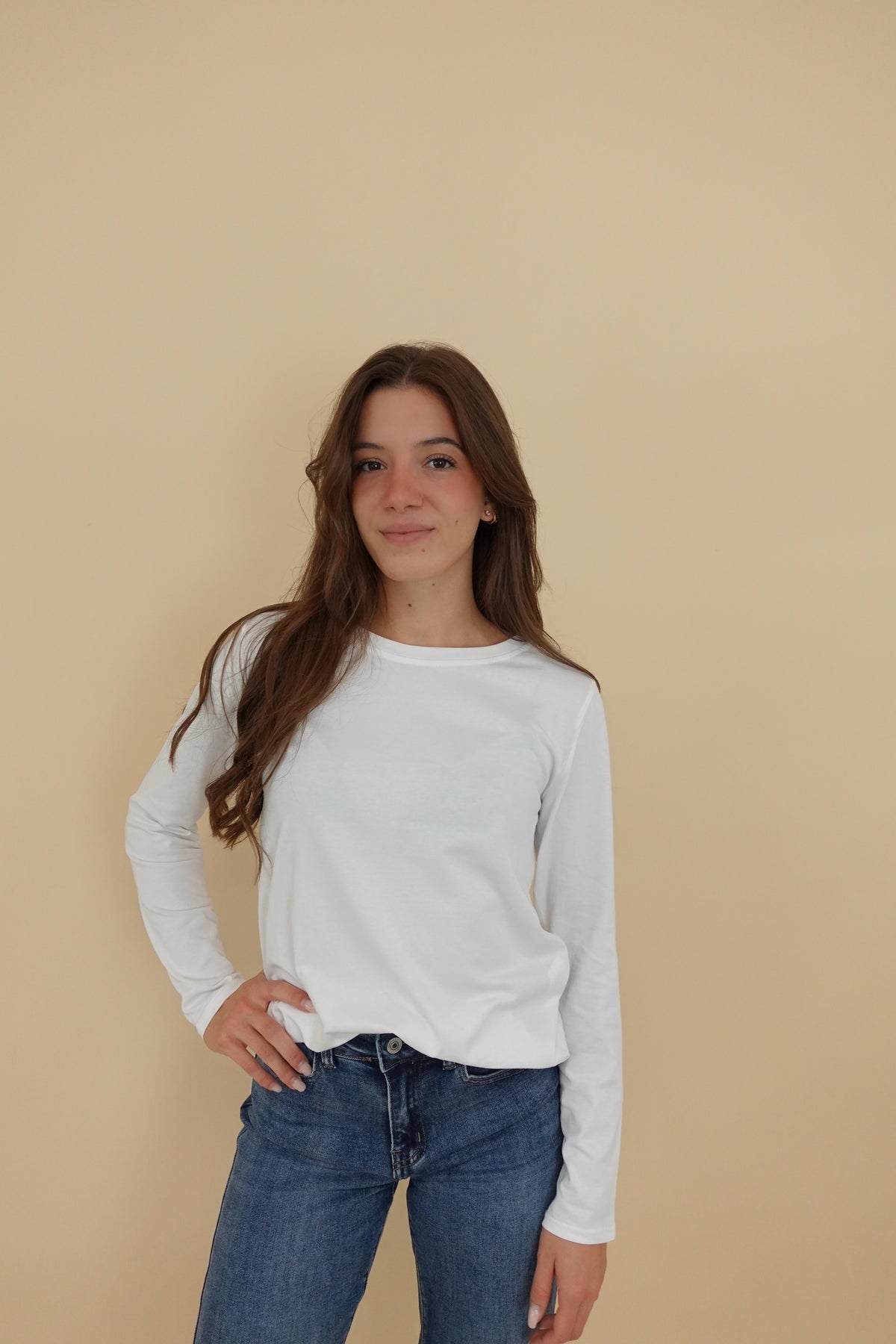 Maglia Long Sleeve Bianca