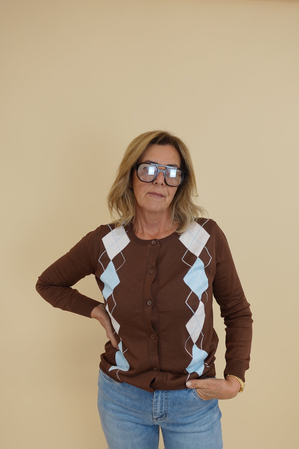 Cardigan Sunday Marrone