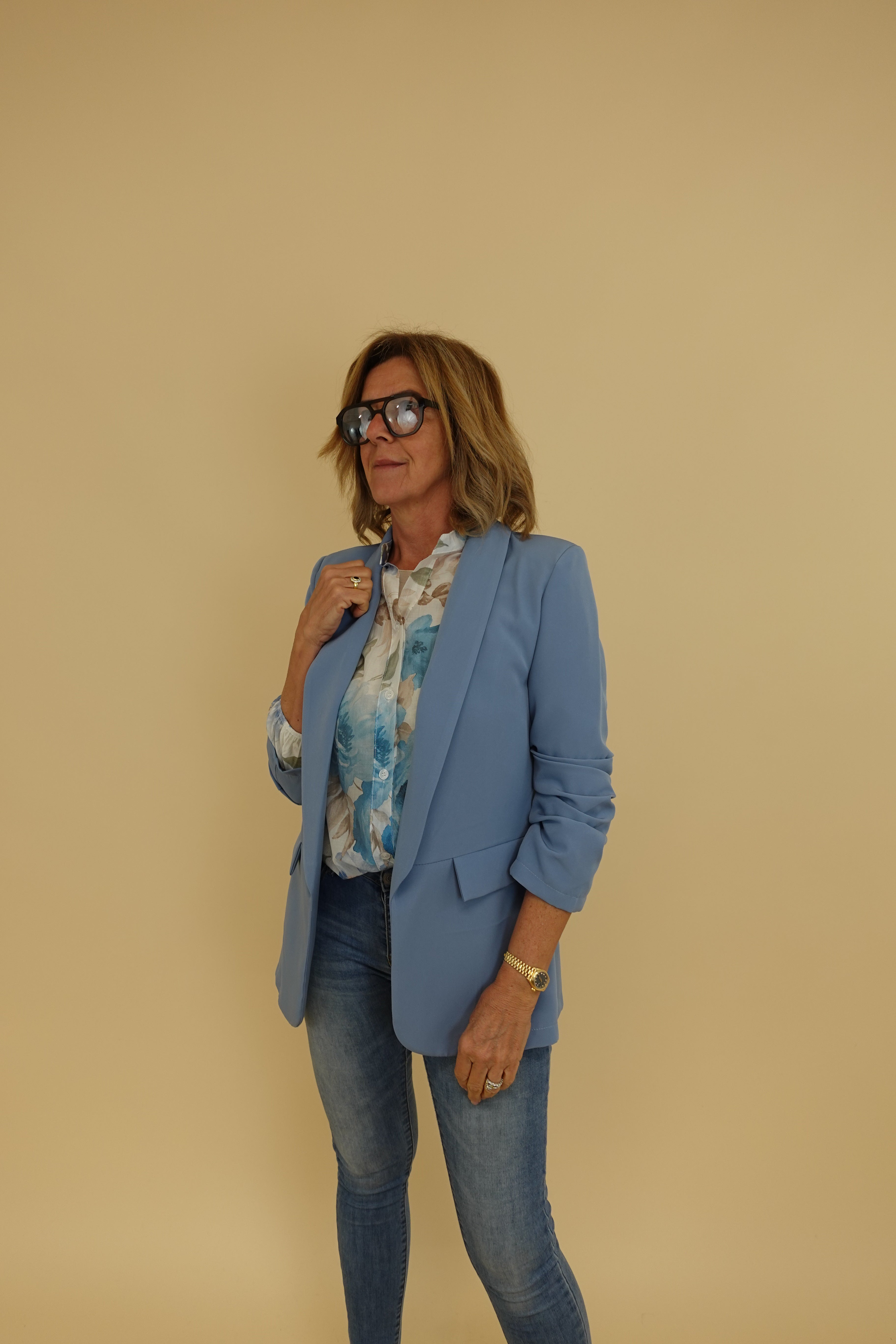 Giacca Primavera Azzurro