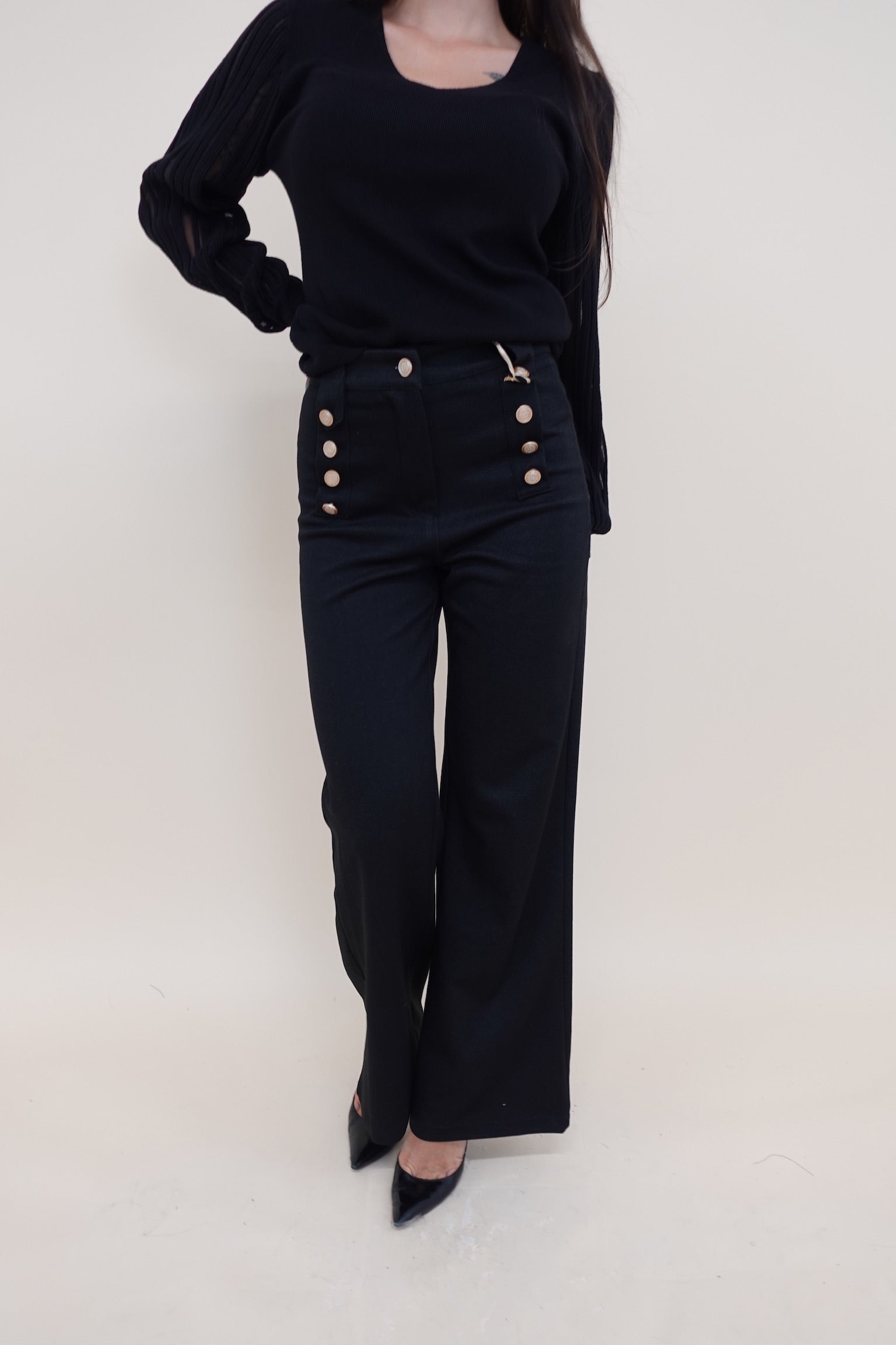 Pantalone Montecarlo Nero
