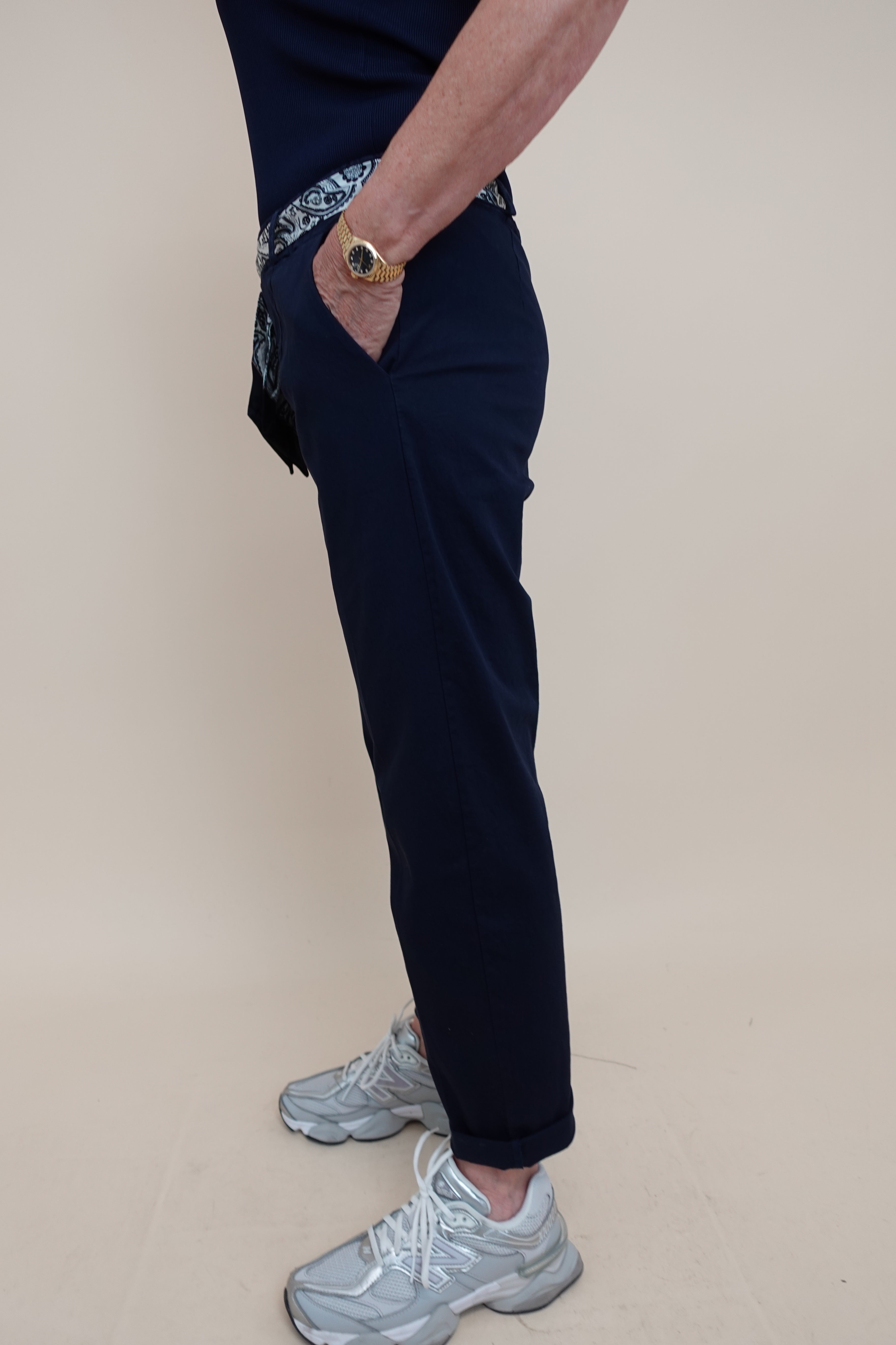 Pantalone London Blu