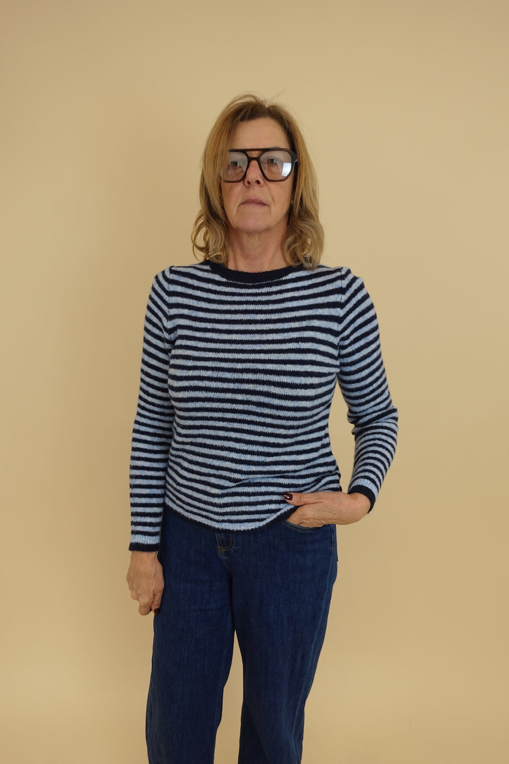 Maglione Azzurro & Blu