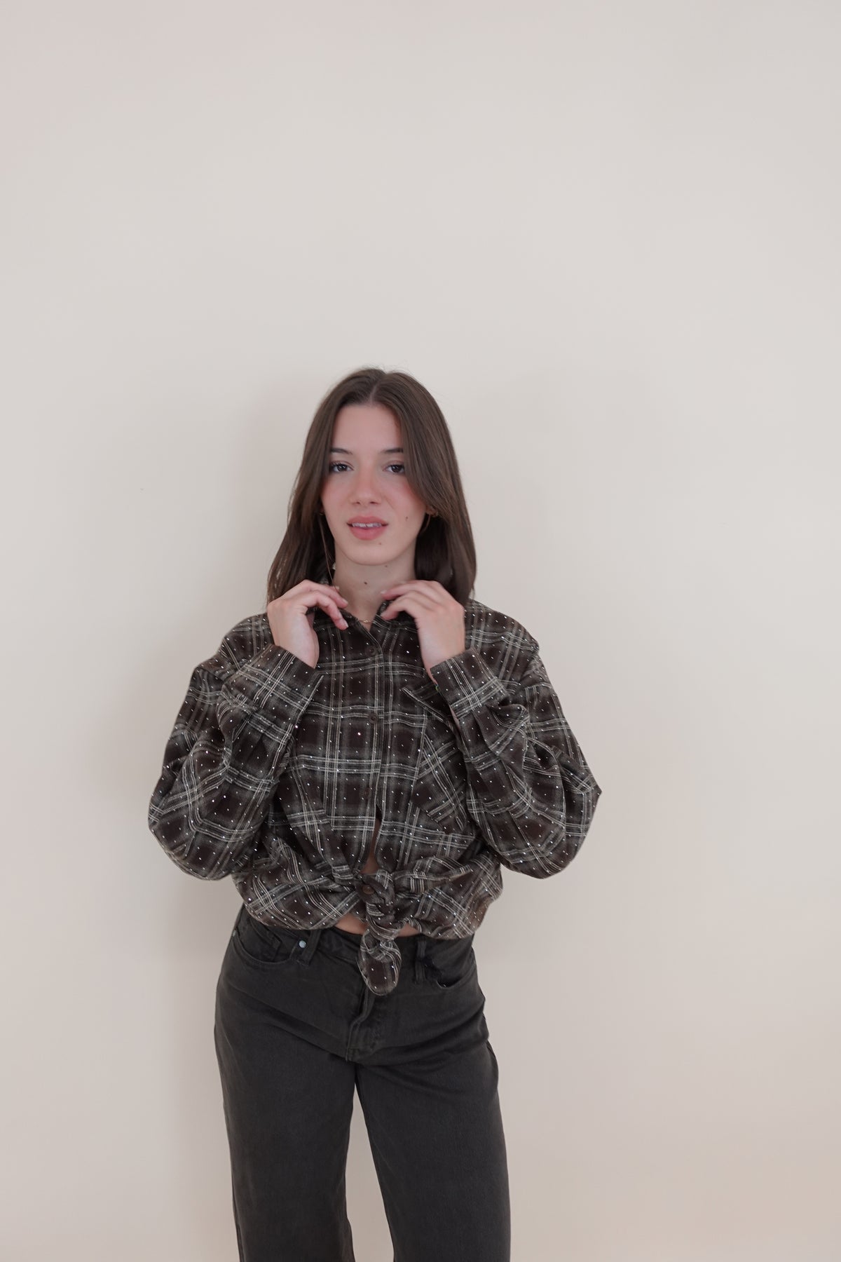 Camicia Claudia Marrone