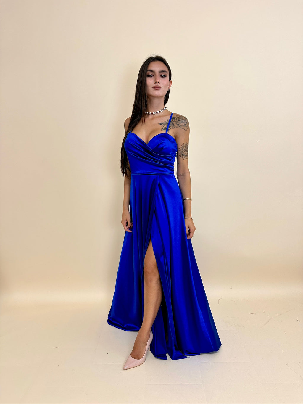 Abito Silvia Blu Elettrico