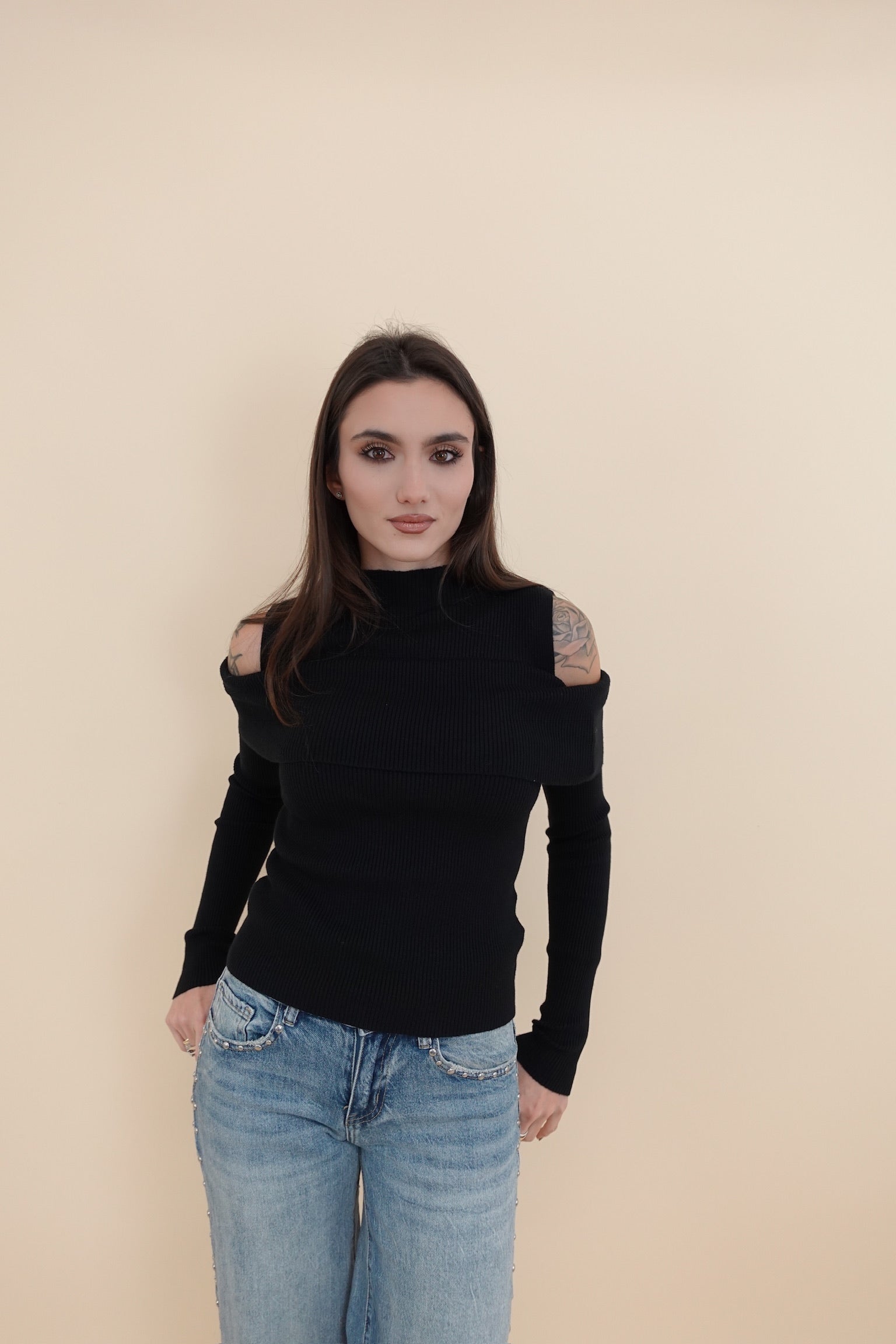 Maglione Antonella Nero