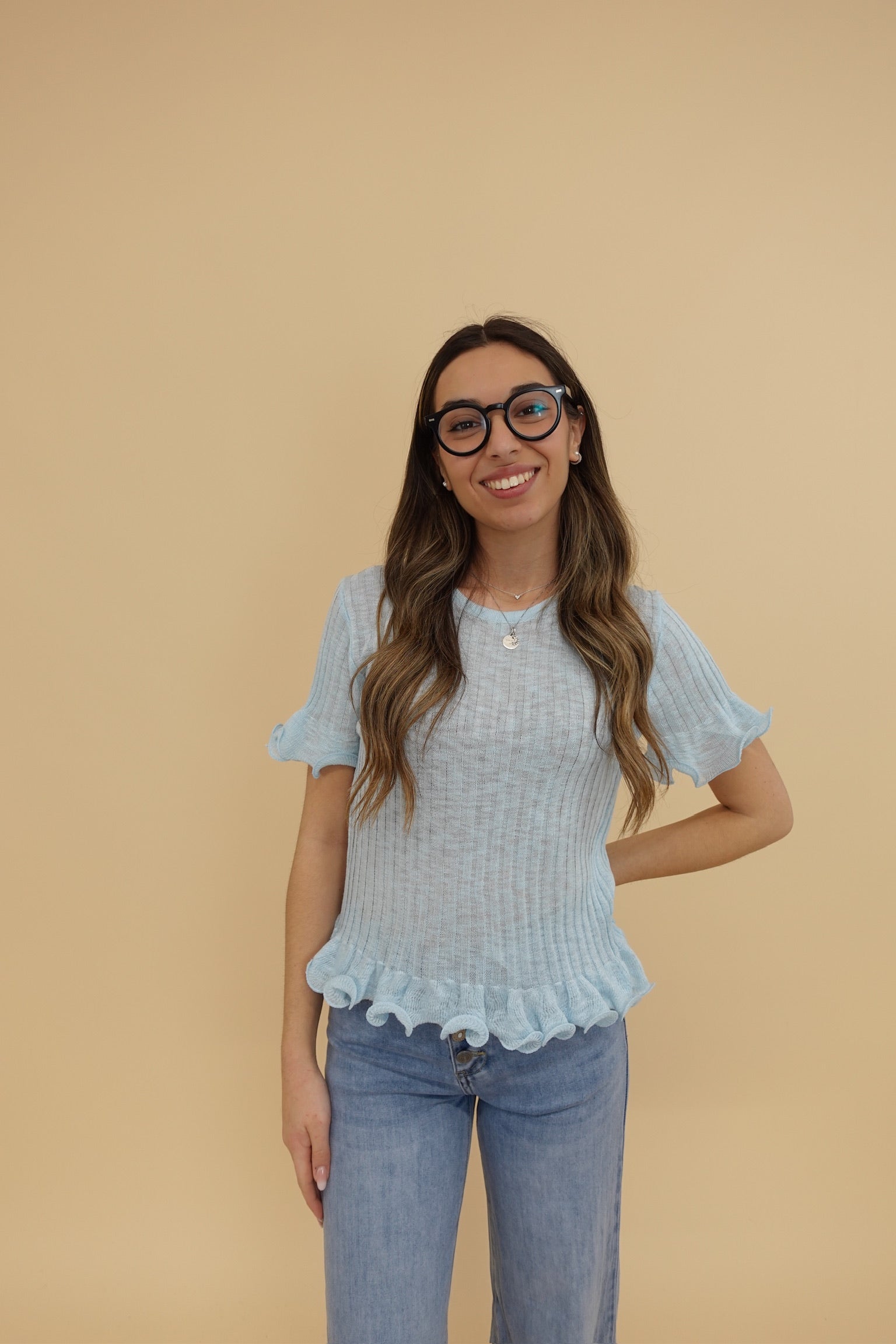 Maglia Chic Azzurro