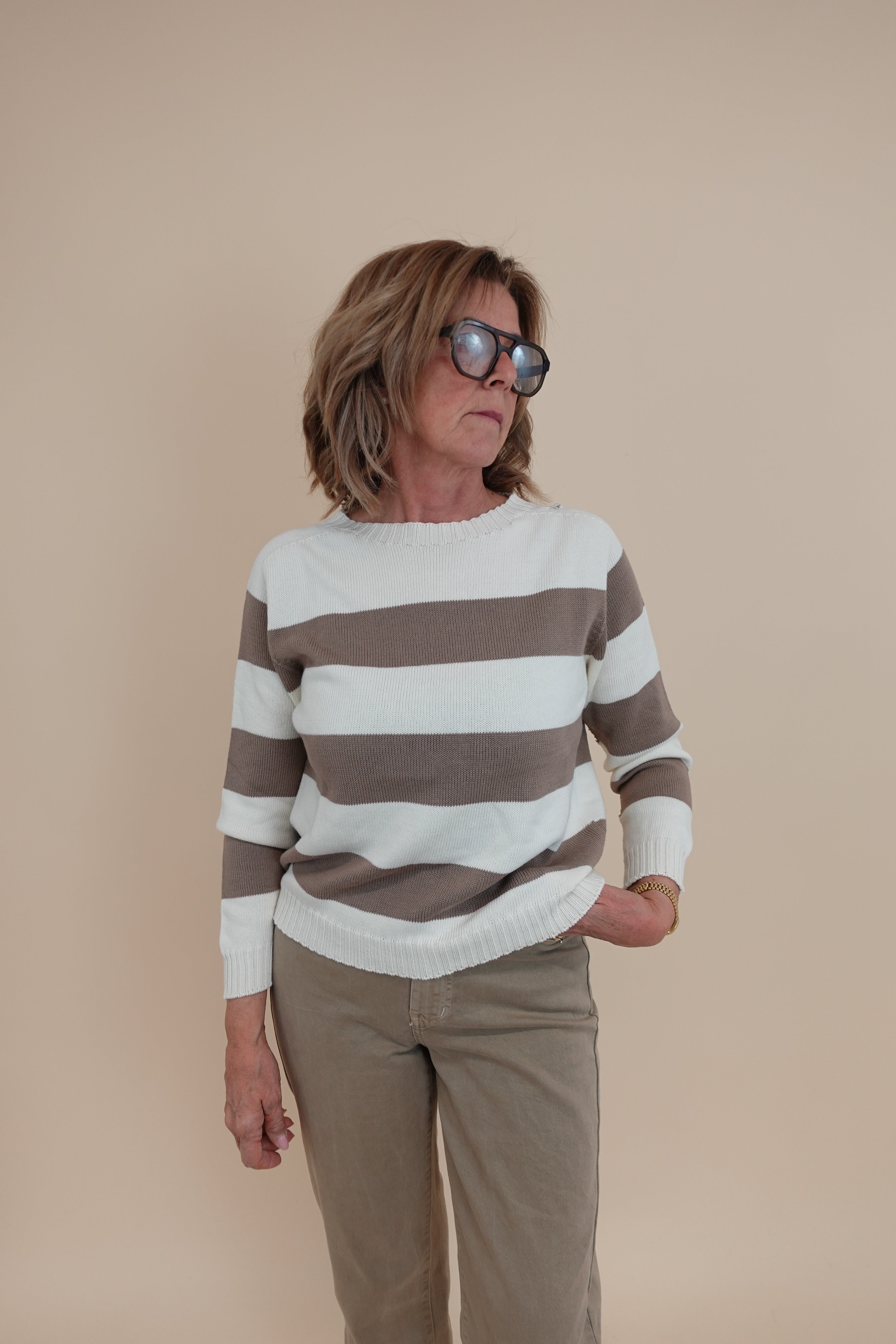 Maglione Candy Beige