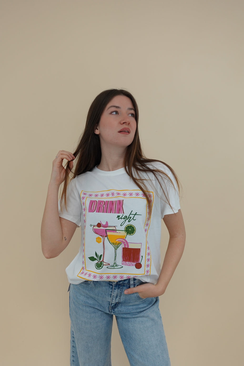 T-Shirt Print Drink