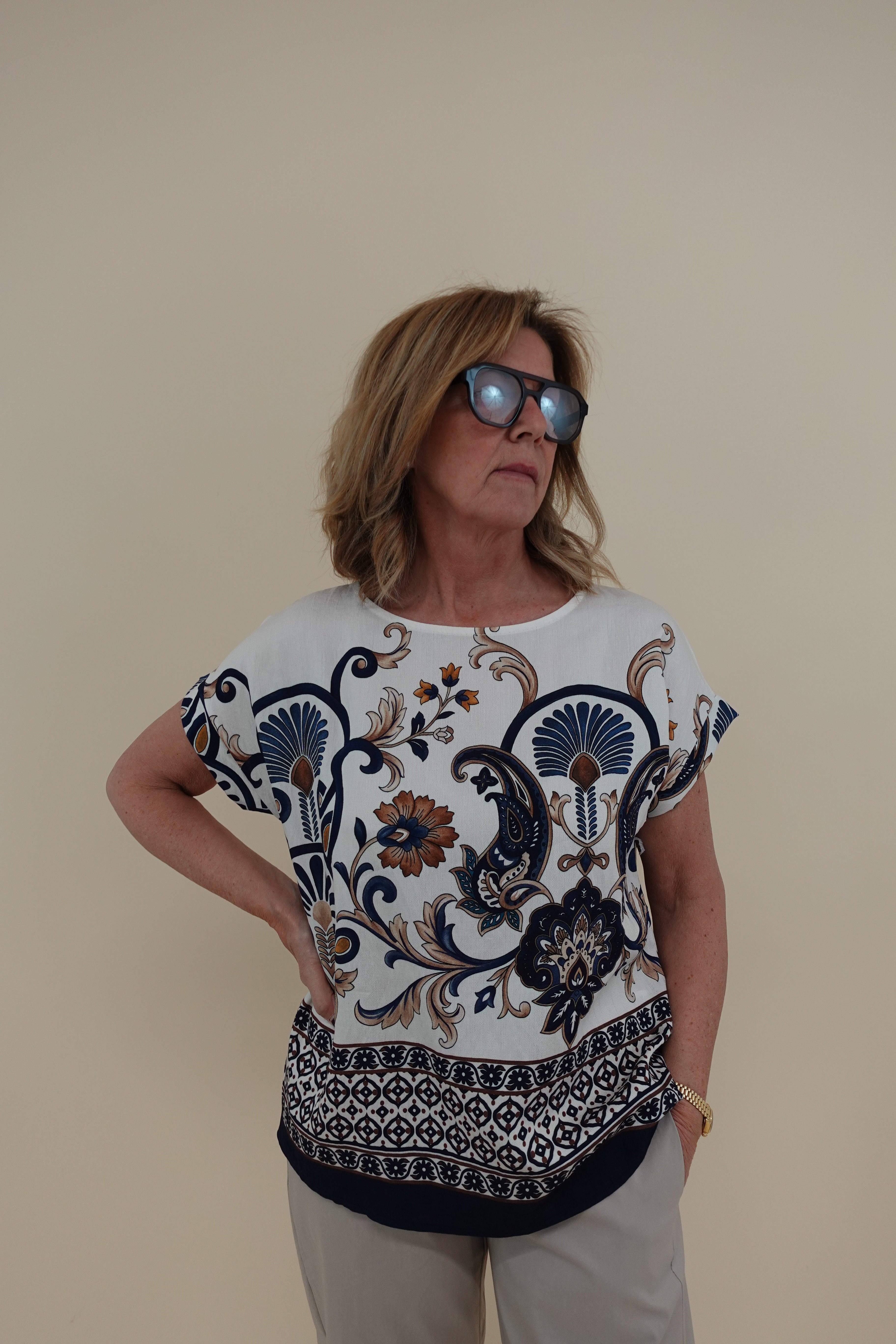 Maglia Evelina Blu