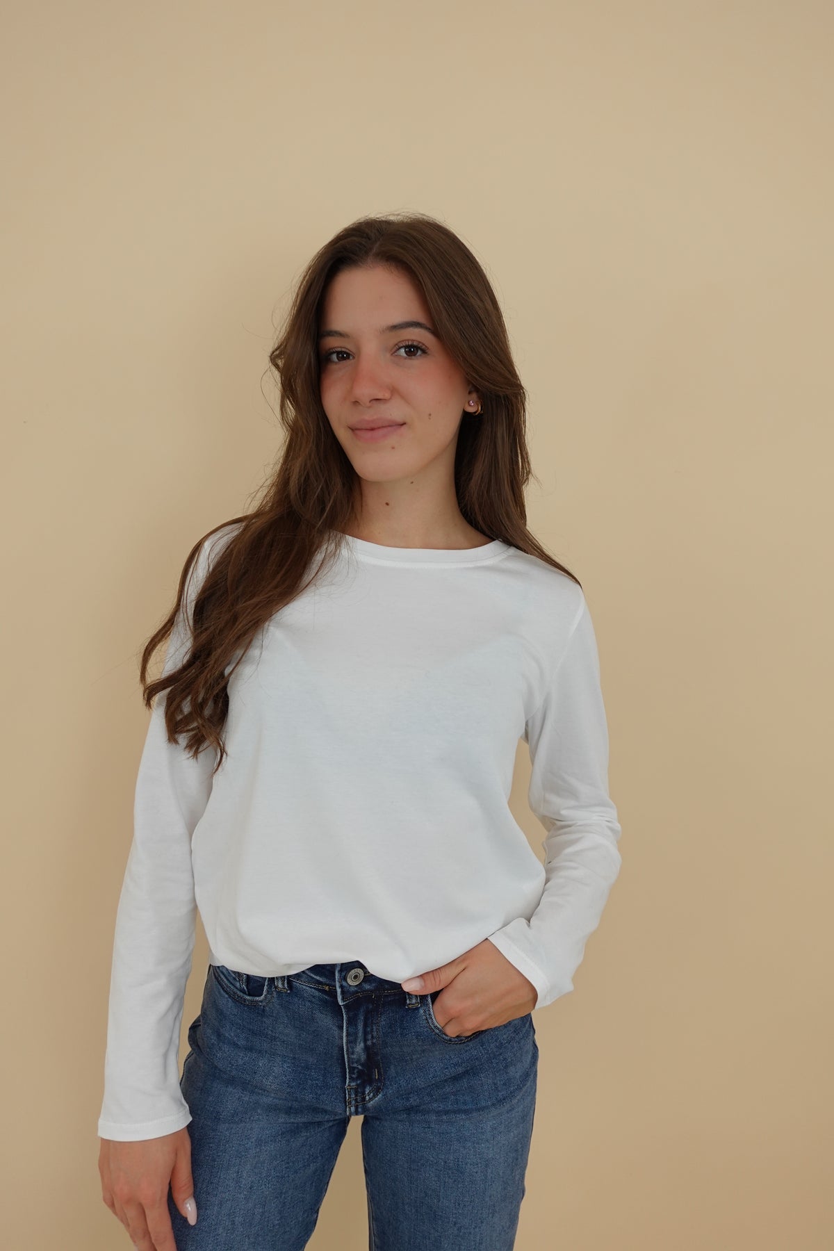 Maglia Long Sleeve Bianca