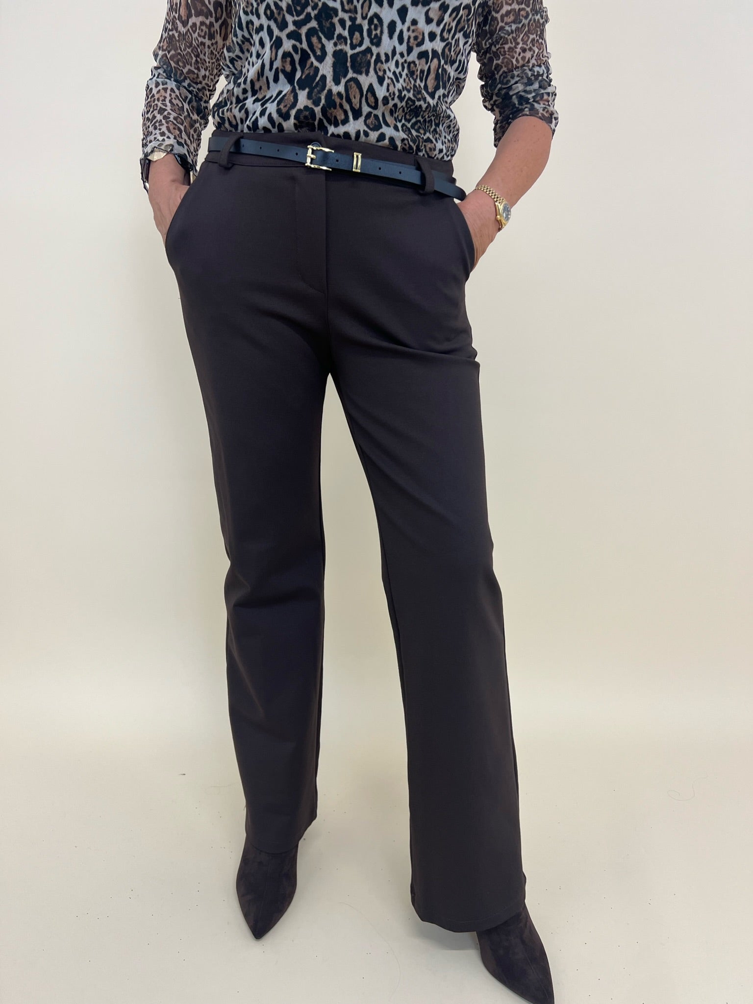 Pantalone Punto Milano Marrone