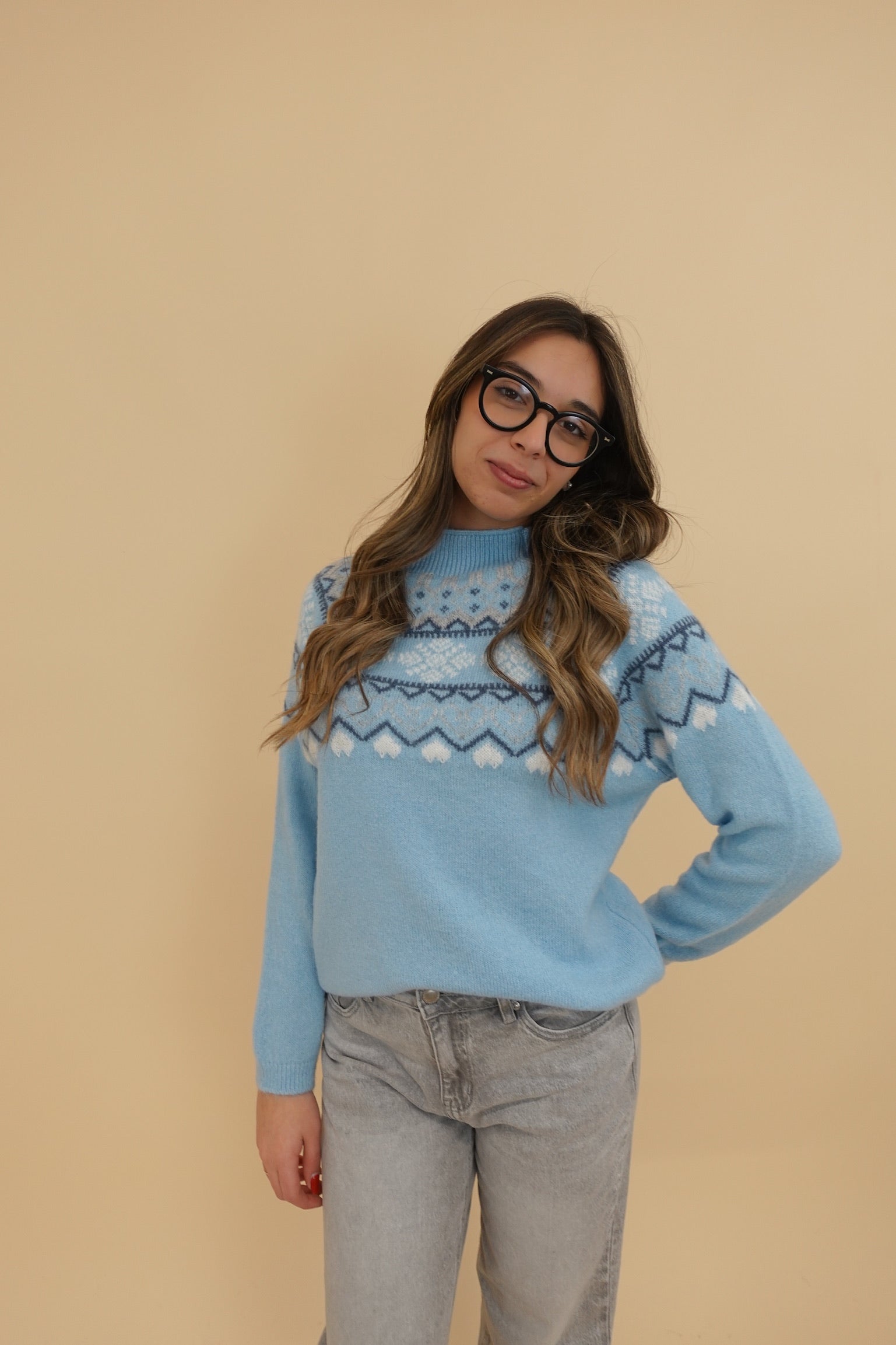 Maglione Snow Azzurro