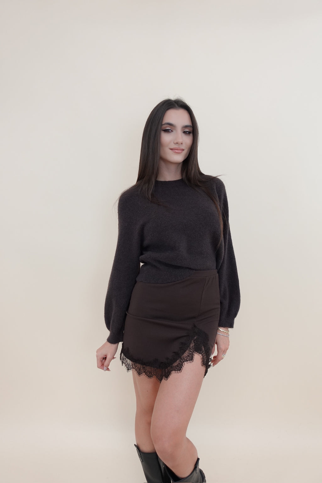 Maglione Vanessa Marrone