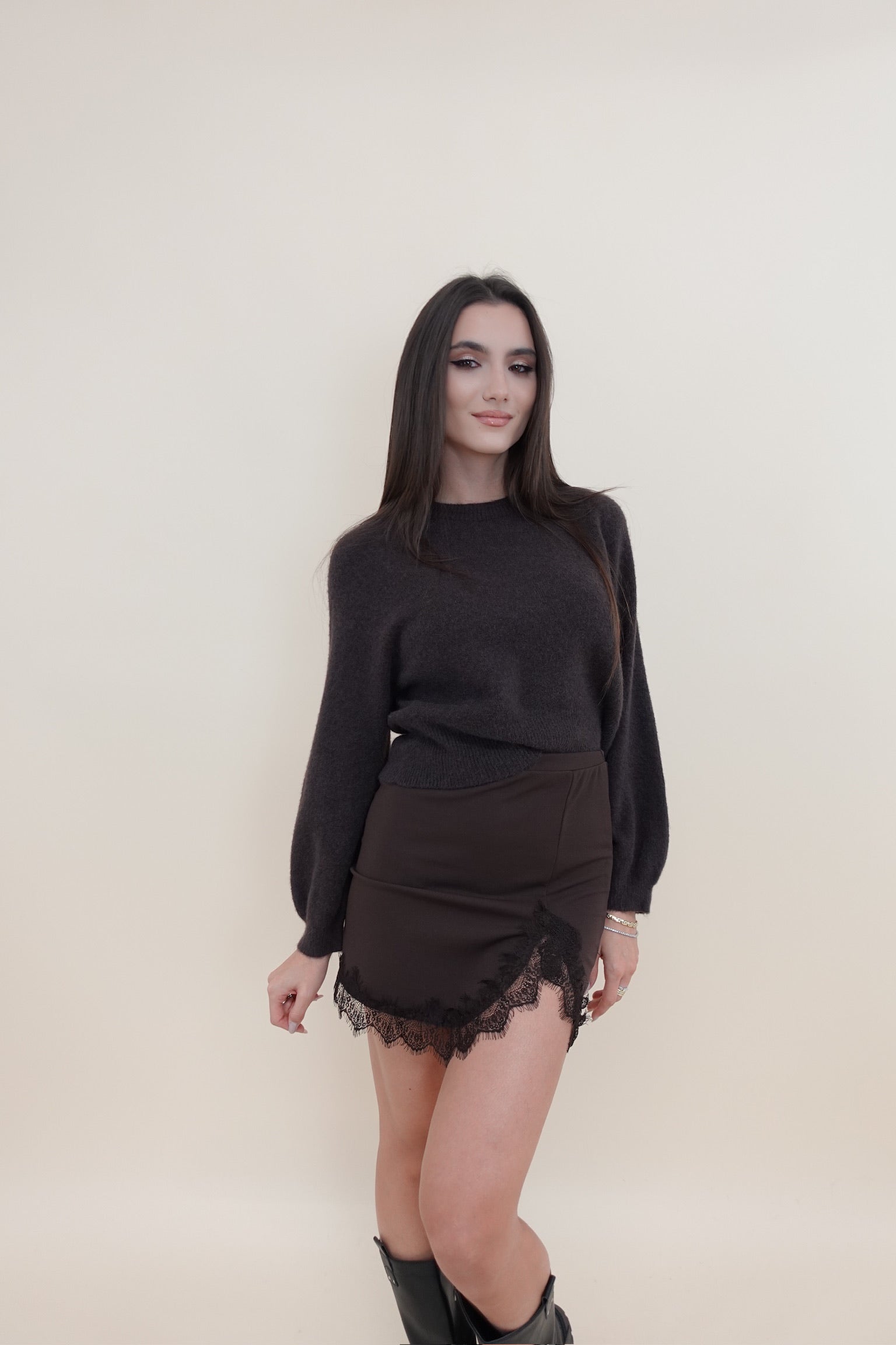 Maglione Vanessa Marrone