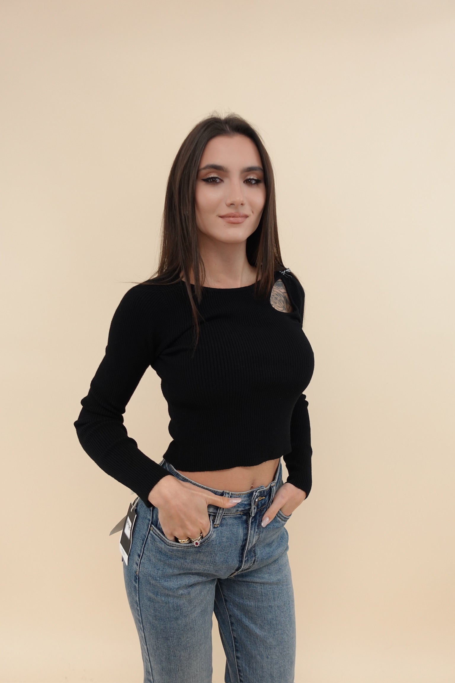 Maglioncino Elisa Nero