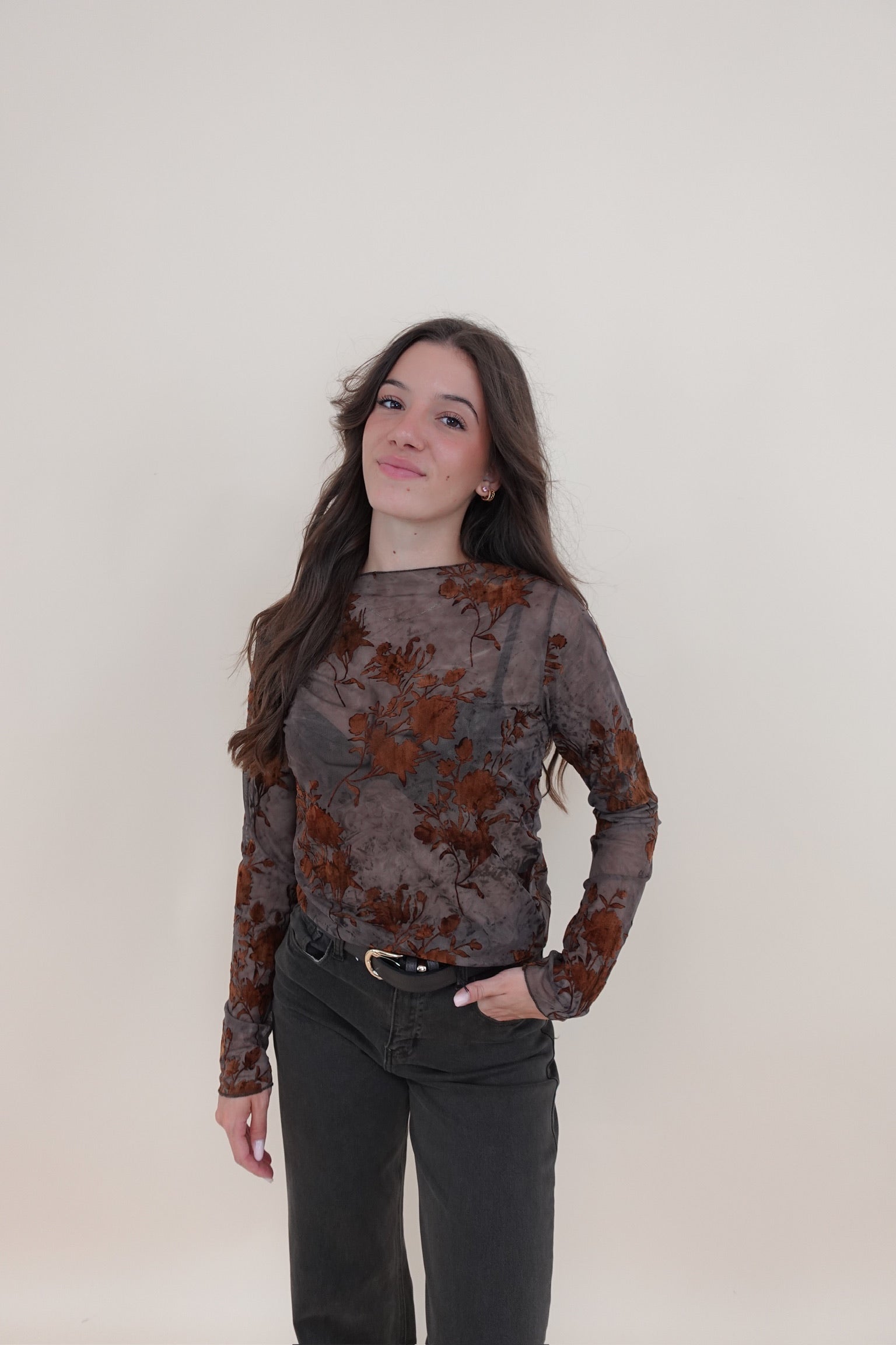 Maglia Autumn Marrone