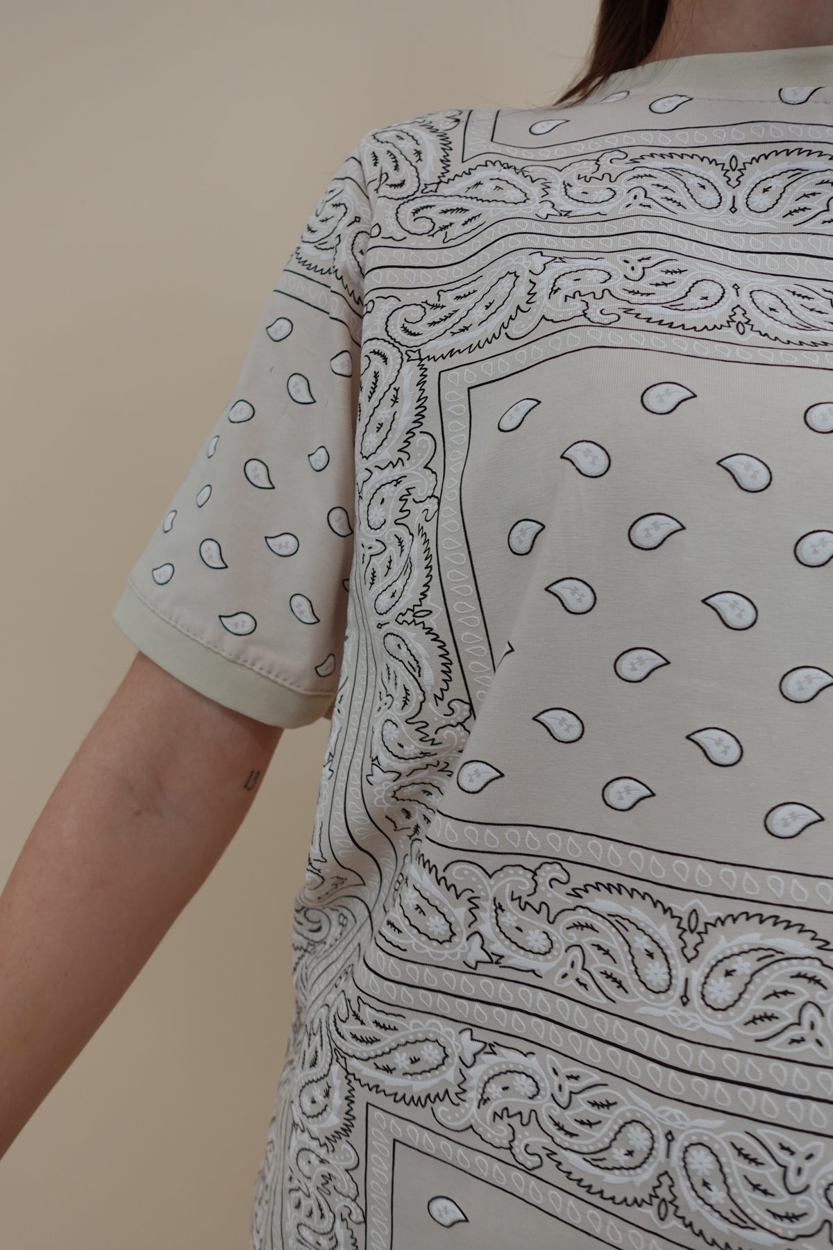 T-shirt Bandana Beige