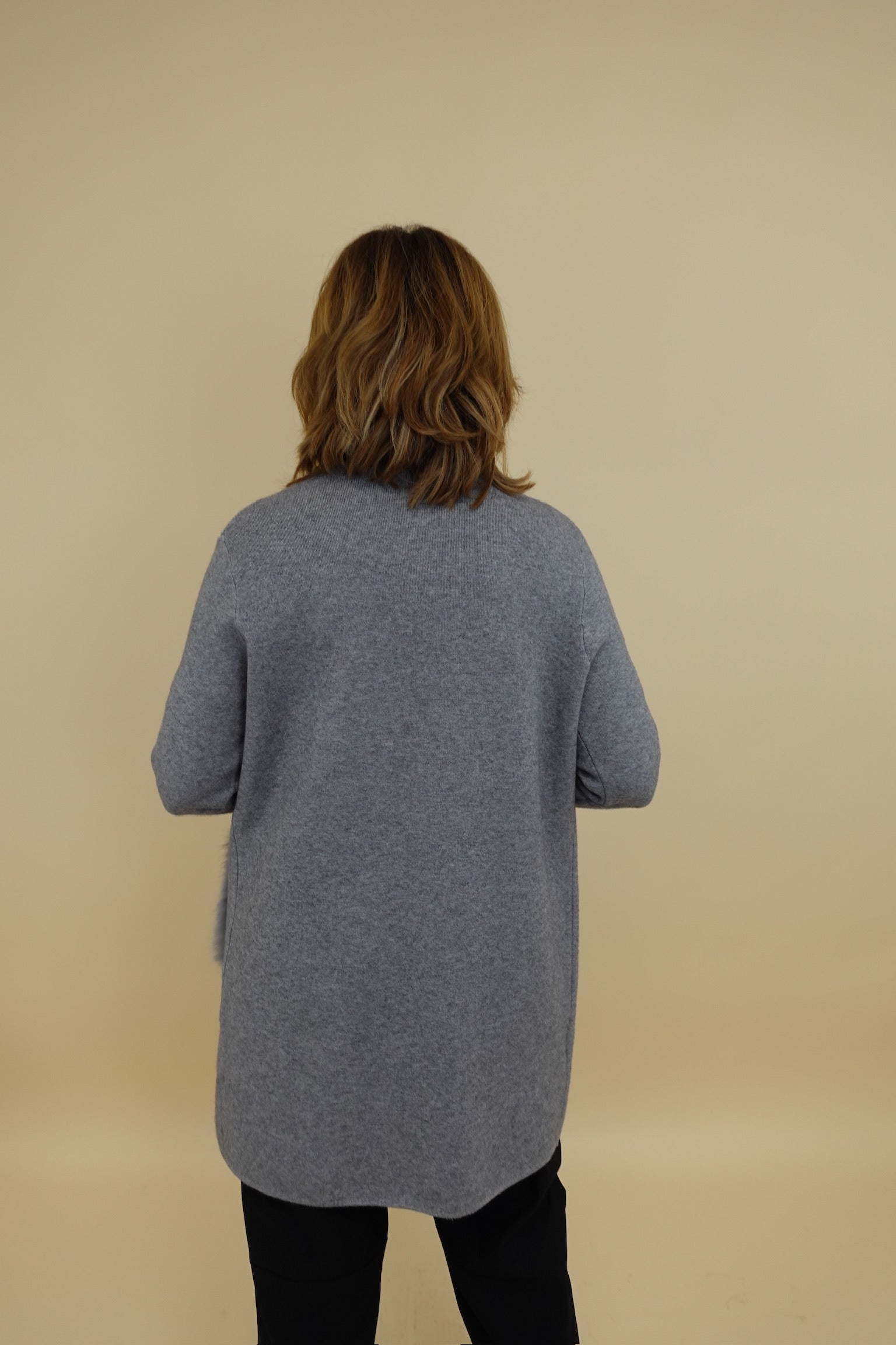 Cardigan Camilla Grigio